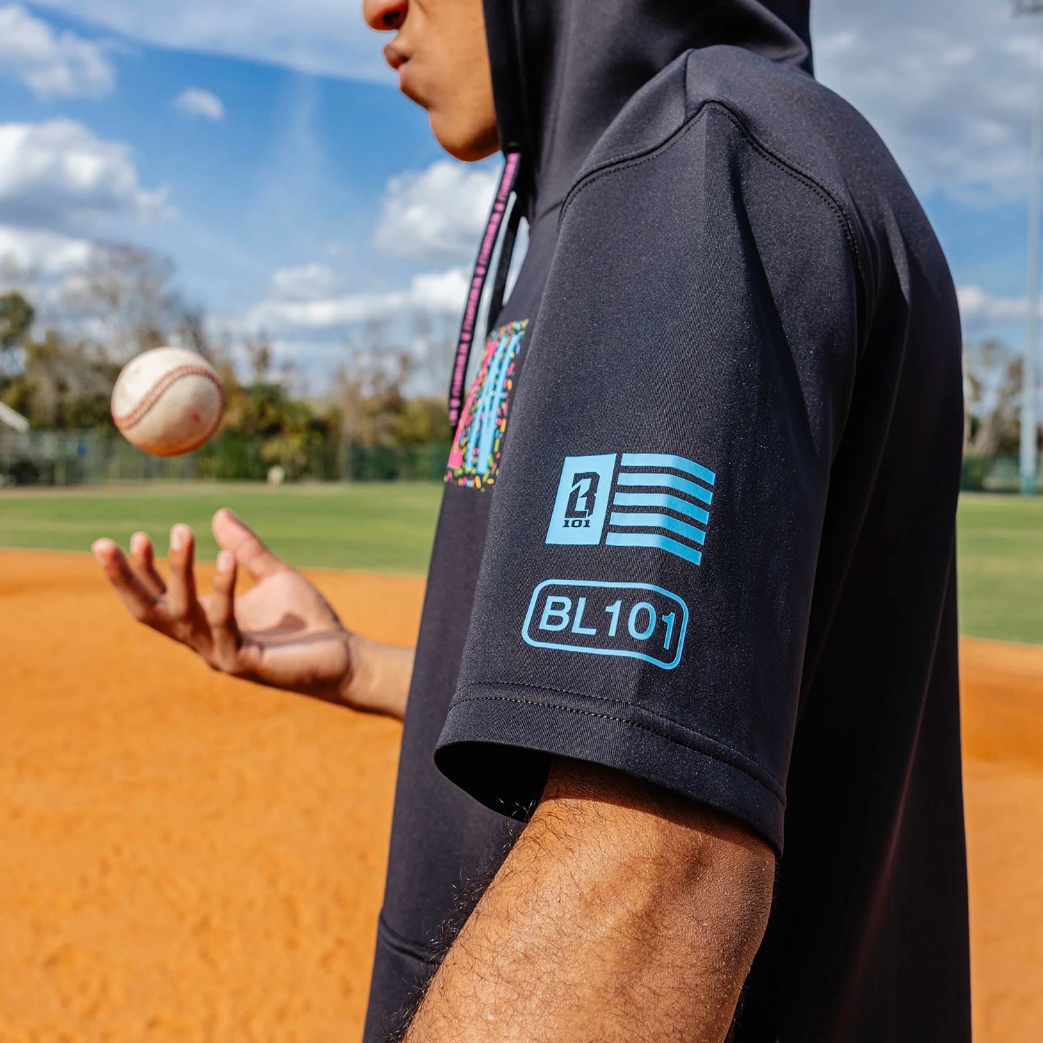Baseball Lifestyle 101 Boys' BSBL-SZN V3 Short Sleeve Hoodie product image