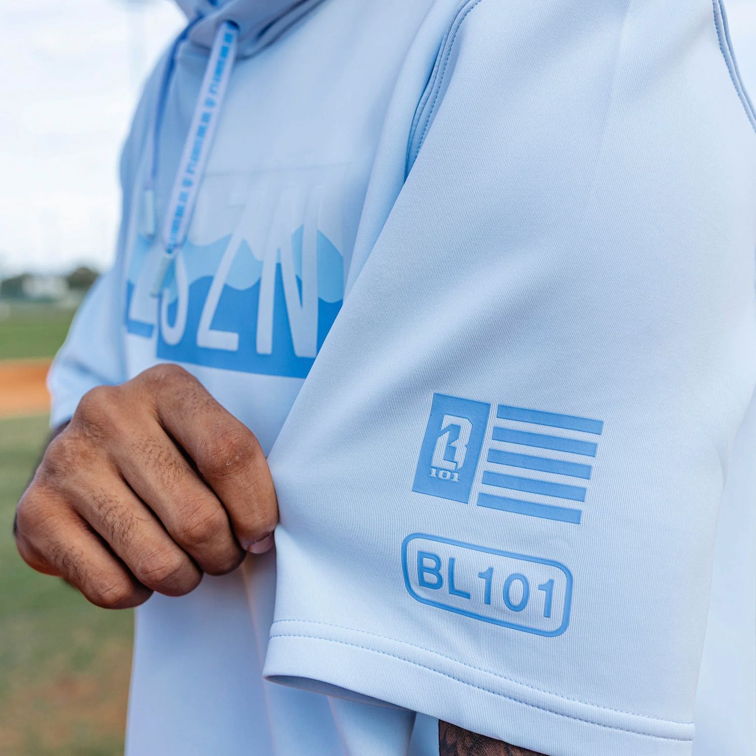 Baseball Lifestyle 101 Boys' BSBL-SZN V3 Short Sleeve Hoodie product image
