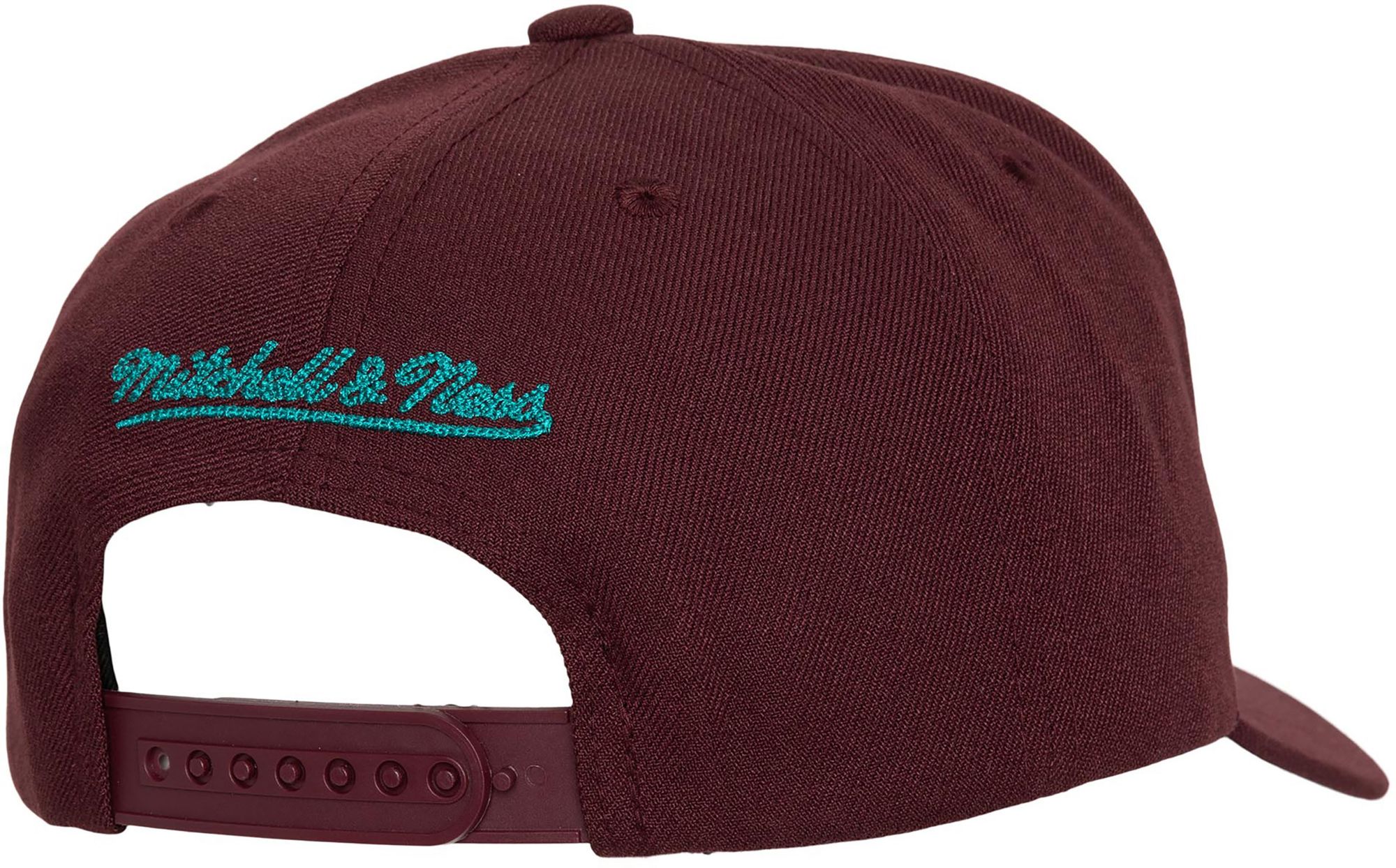 Mitchell & Ness Adult Anaheim Ducks Purple Chain Gang Pro Snapback Adjustable Hat product image