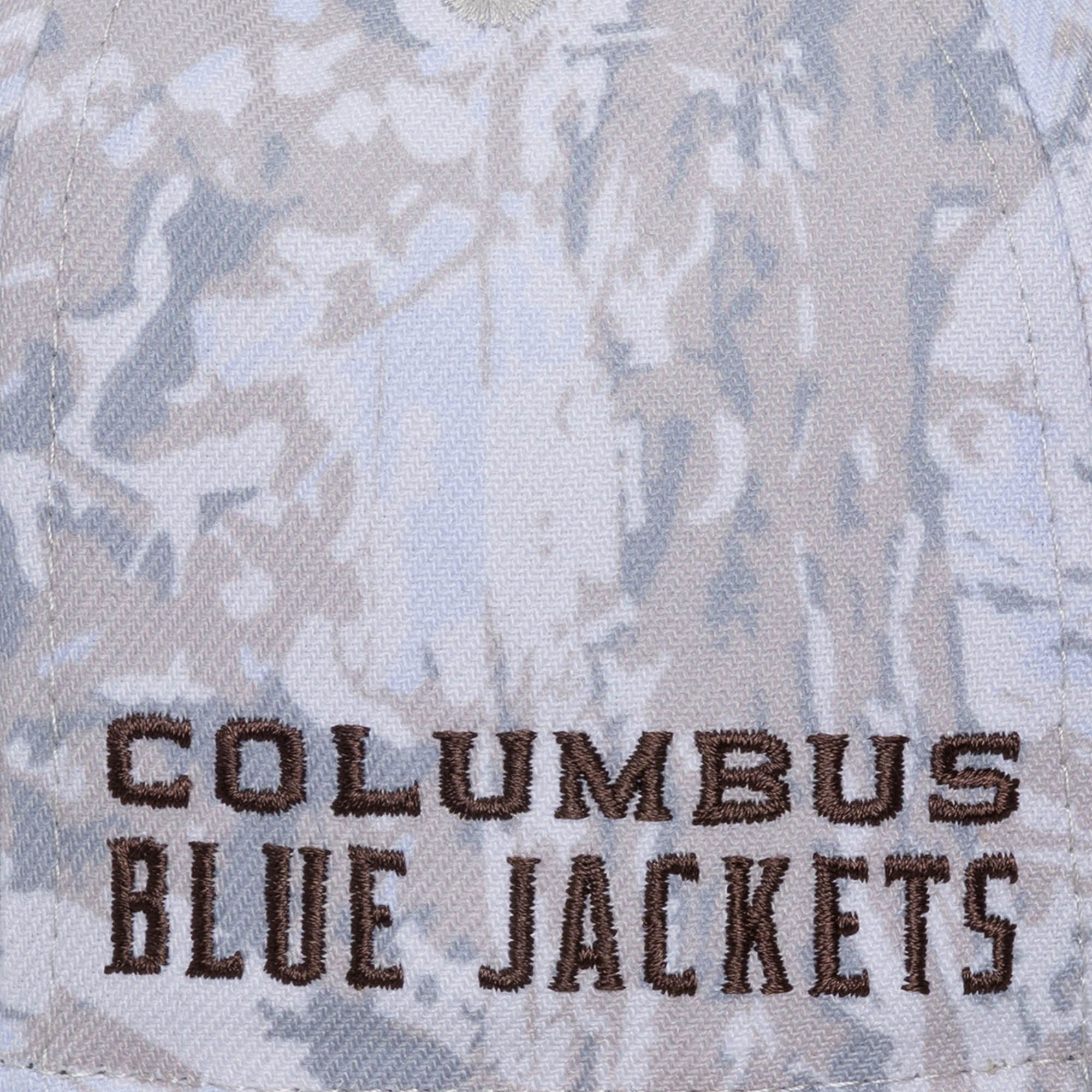 Mitchell & Ness Men's Columbus Blue Jackets Camo True Timber Pro Crown Snapback Hat product image