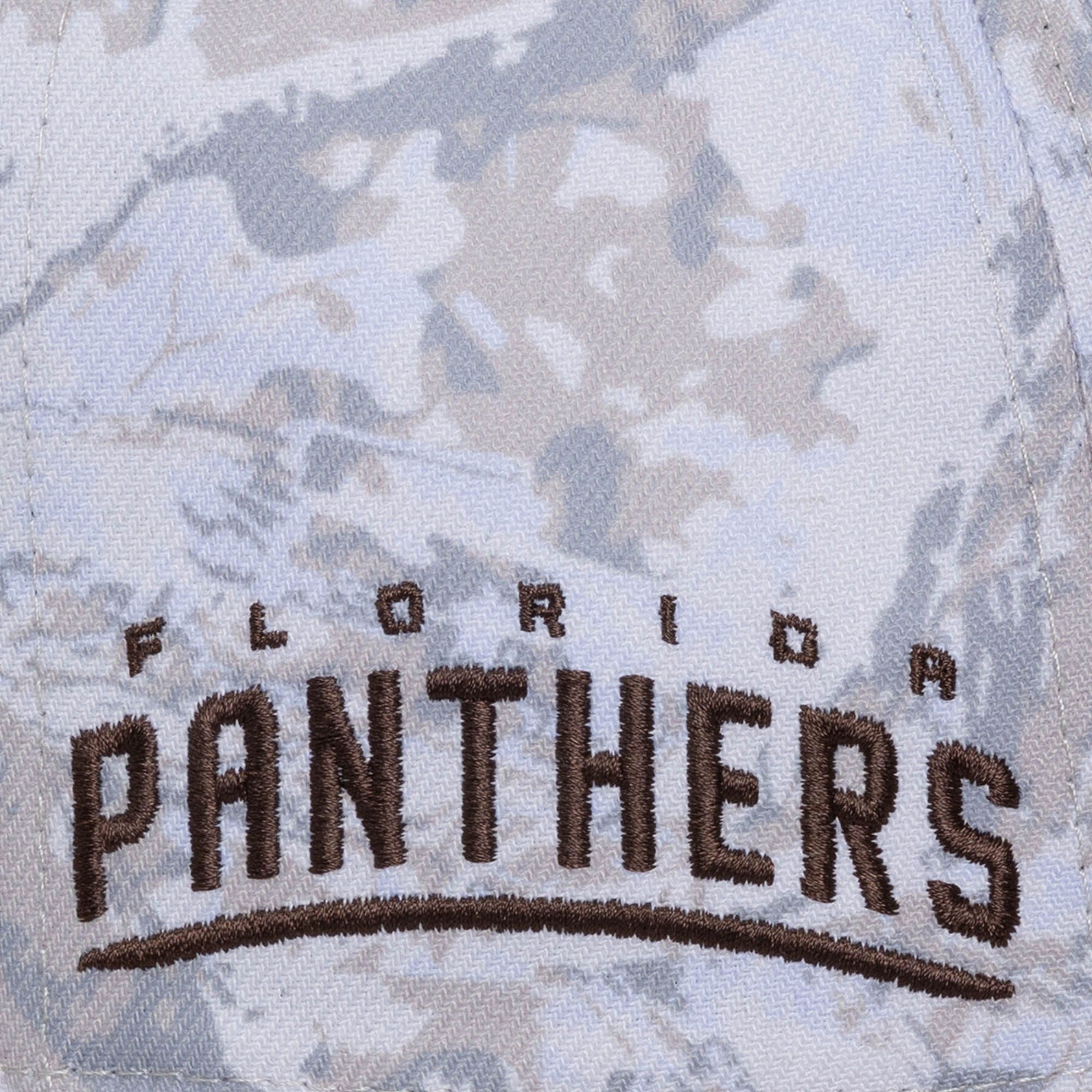 Mitchell & Ness Men's Florida Panthers Camo True Timber Pro Crown Snapback Hat product image