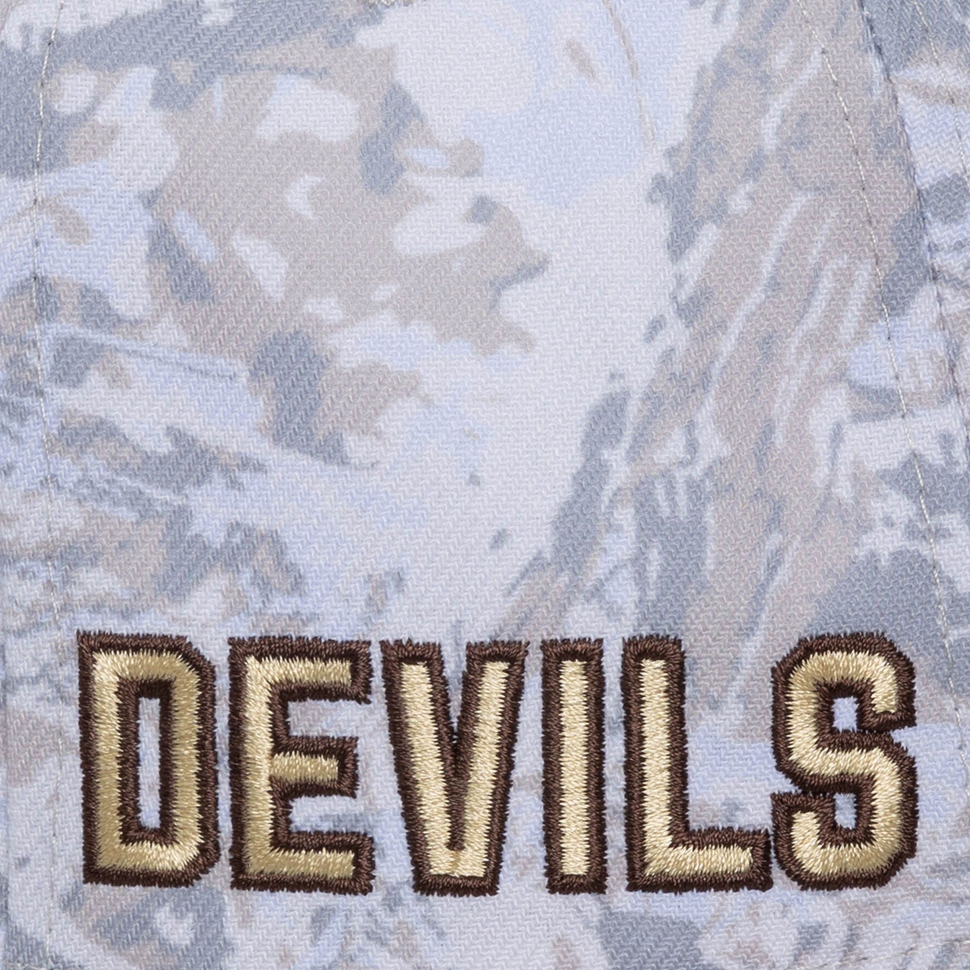 Mitchell & Ness Men's New Jersey Devils Camo True Timber Pro Crown Snapback Hat product image