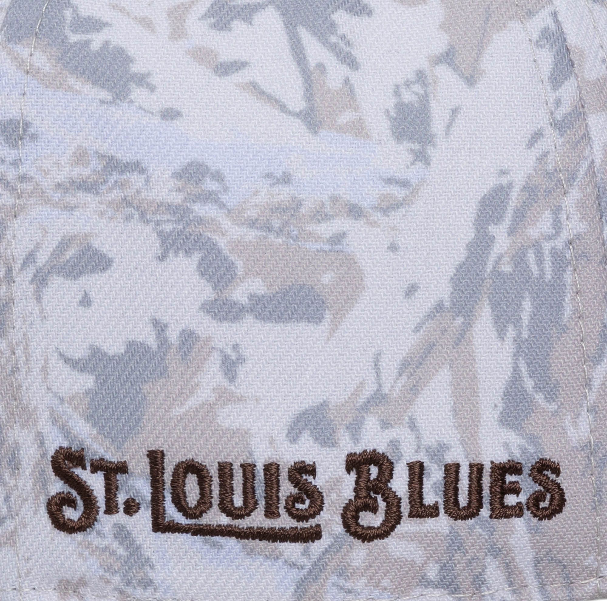 Mitchell & Ness Men's St. Louis Blues Camo True Timber Pro Crown Snapback Hat product image