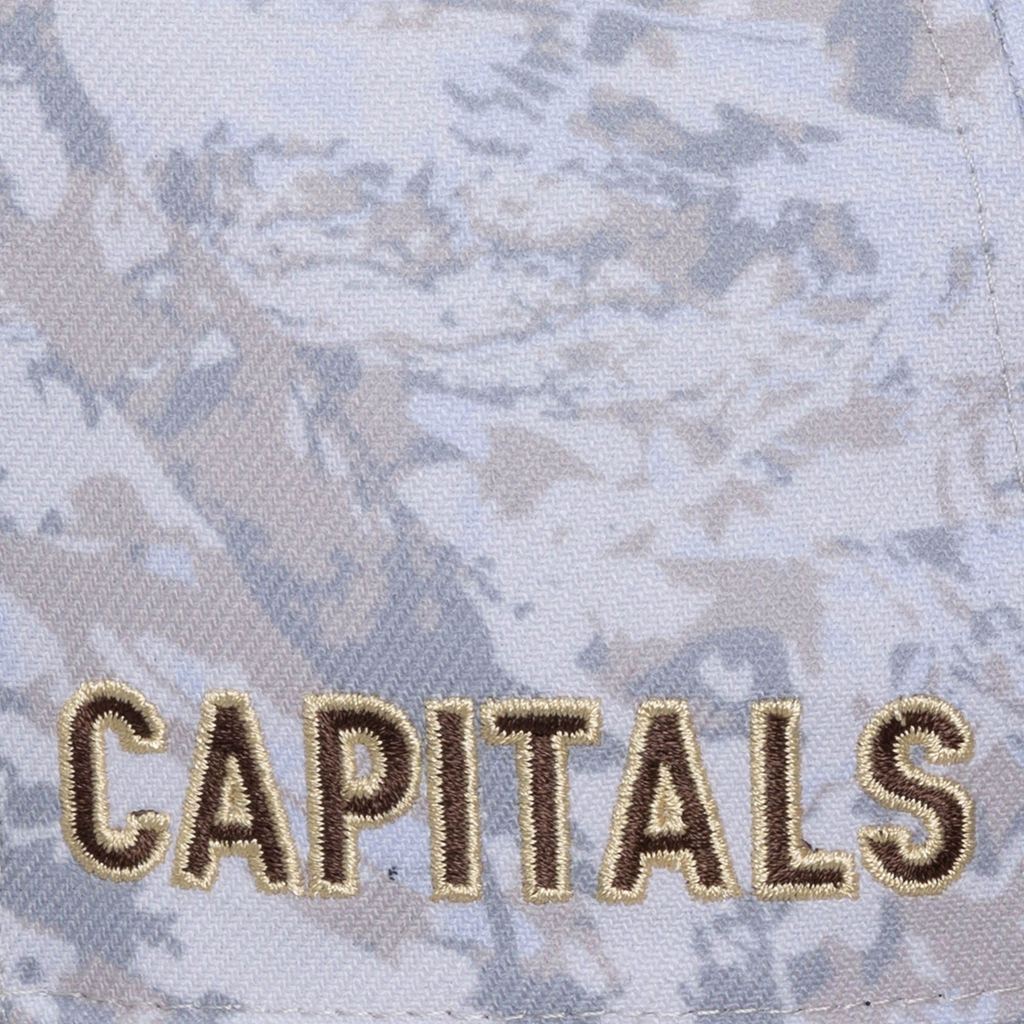 Mitchell & Ness Men's Washington Capitals Camo True Timber Pro Crown Snapback Hat product image