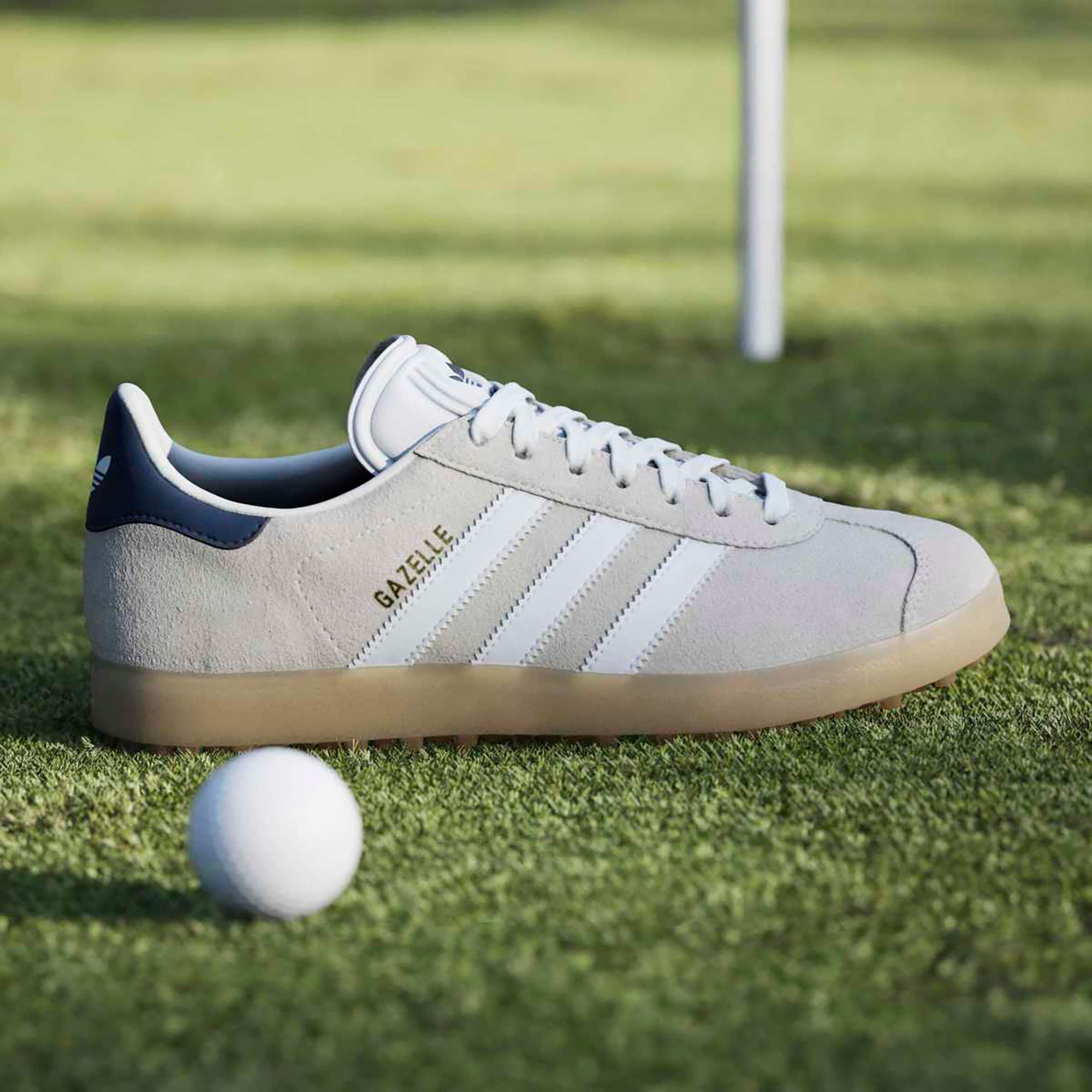 adidas Spikeless Gazelle G Golf Shoes product image