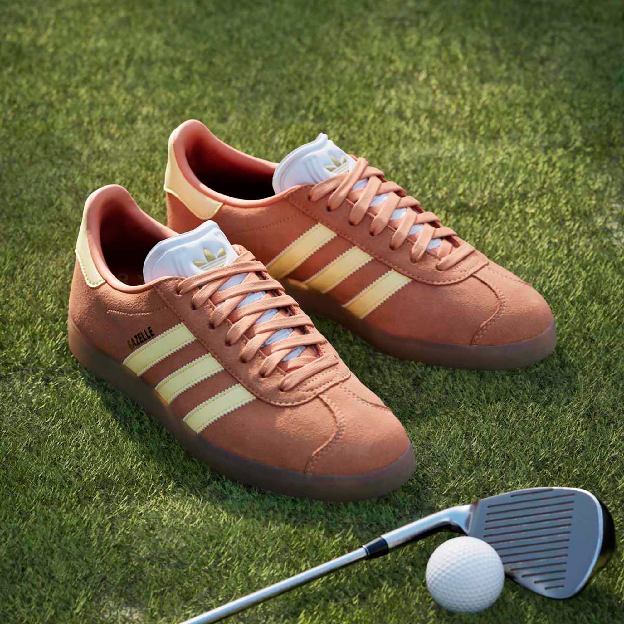 adidas Spikeless Gazelle G Golf Shoes product image