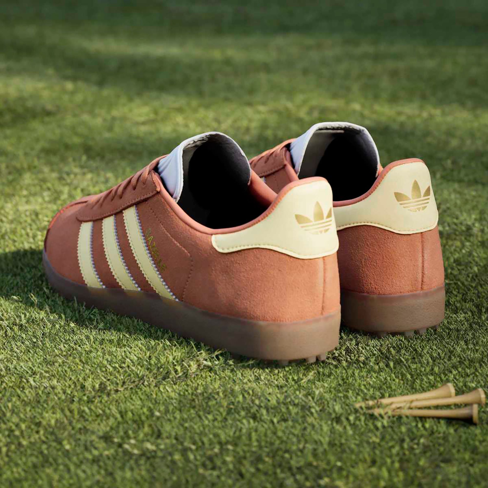 adidas Spikeless Gazelle G Golf Shoes product image