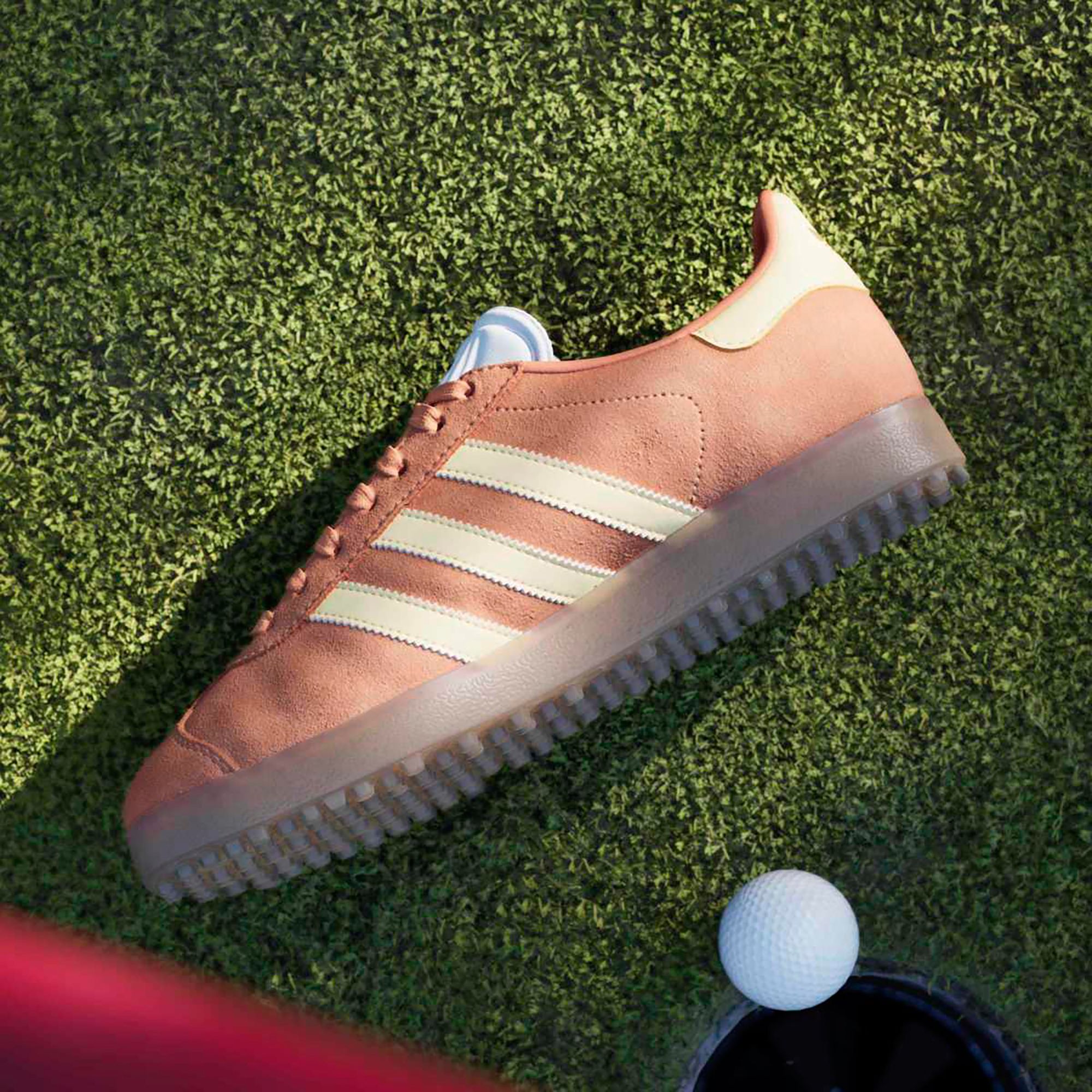 adidas Spikeless Gazelle G Golf Shoes product image