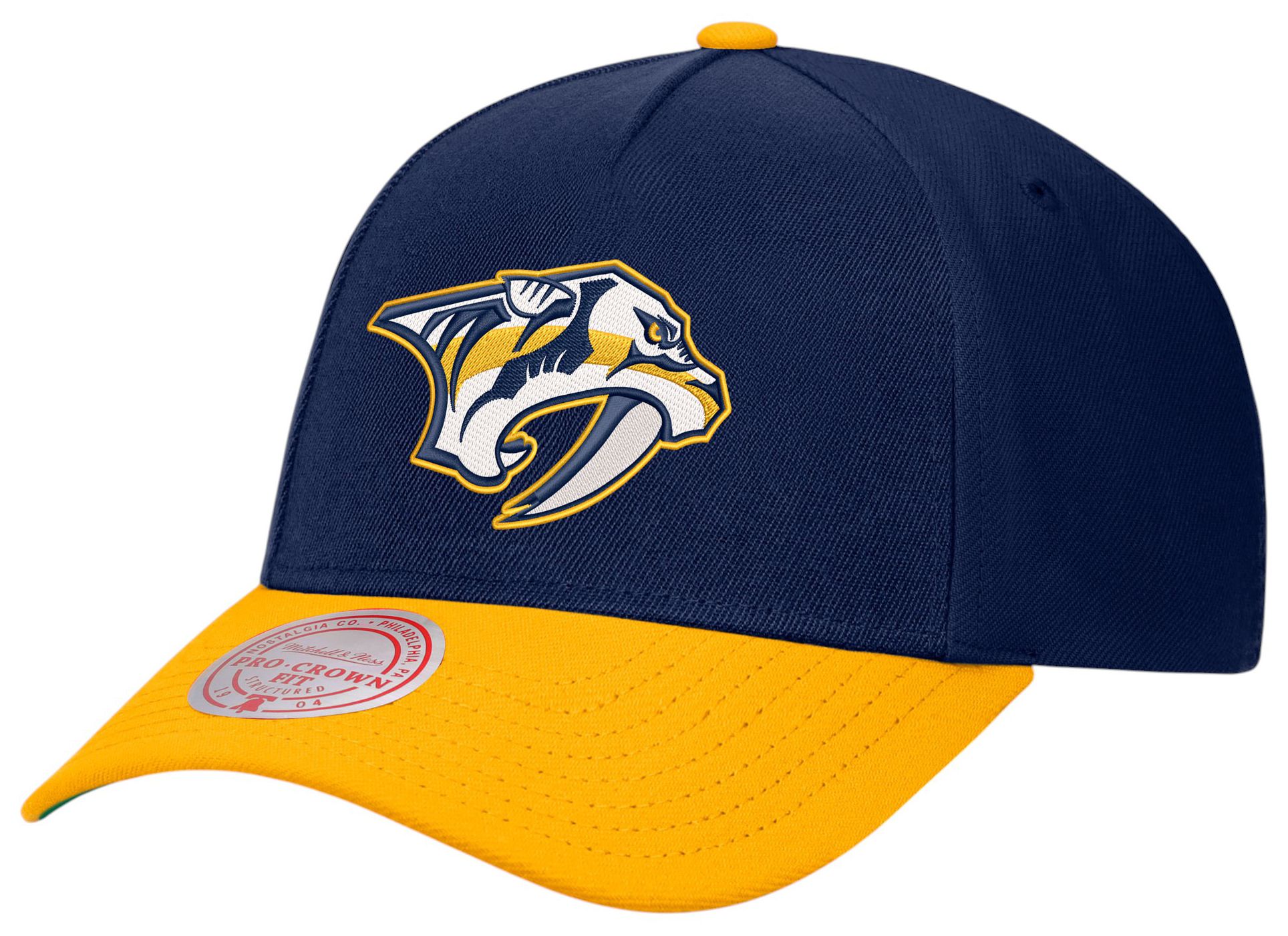 Mitchell & Ness Men's Nashville Predators Blue Got 5 Pro Snapback Hat product image