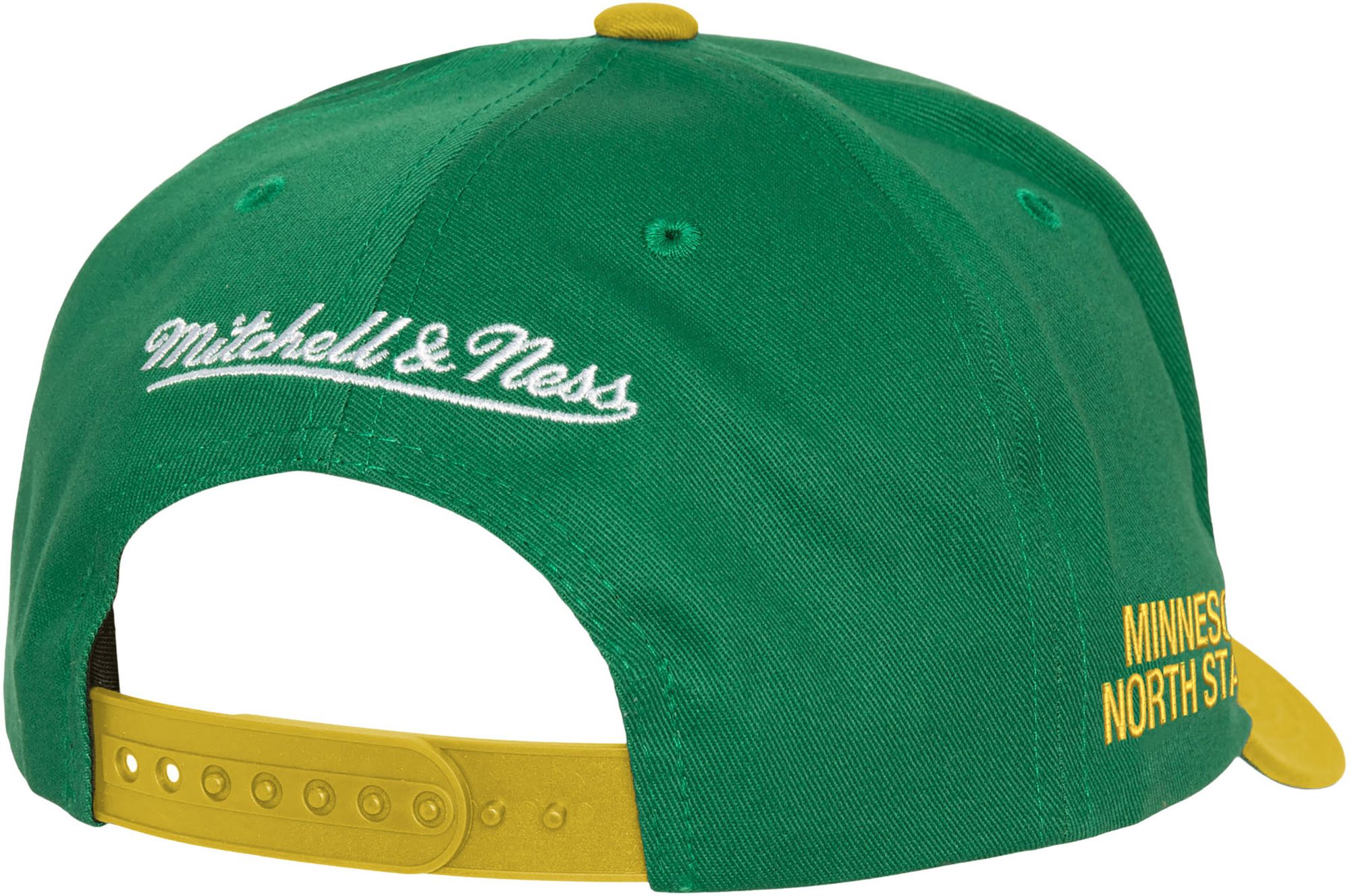 Mitchell & Ness Men's Minnesota North Stars Green Got 5 Pro Snapback Hat product image