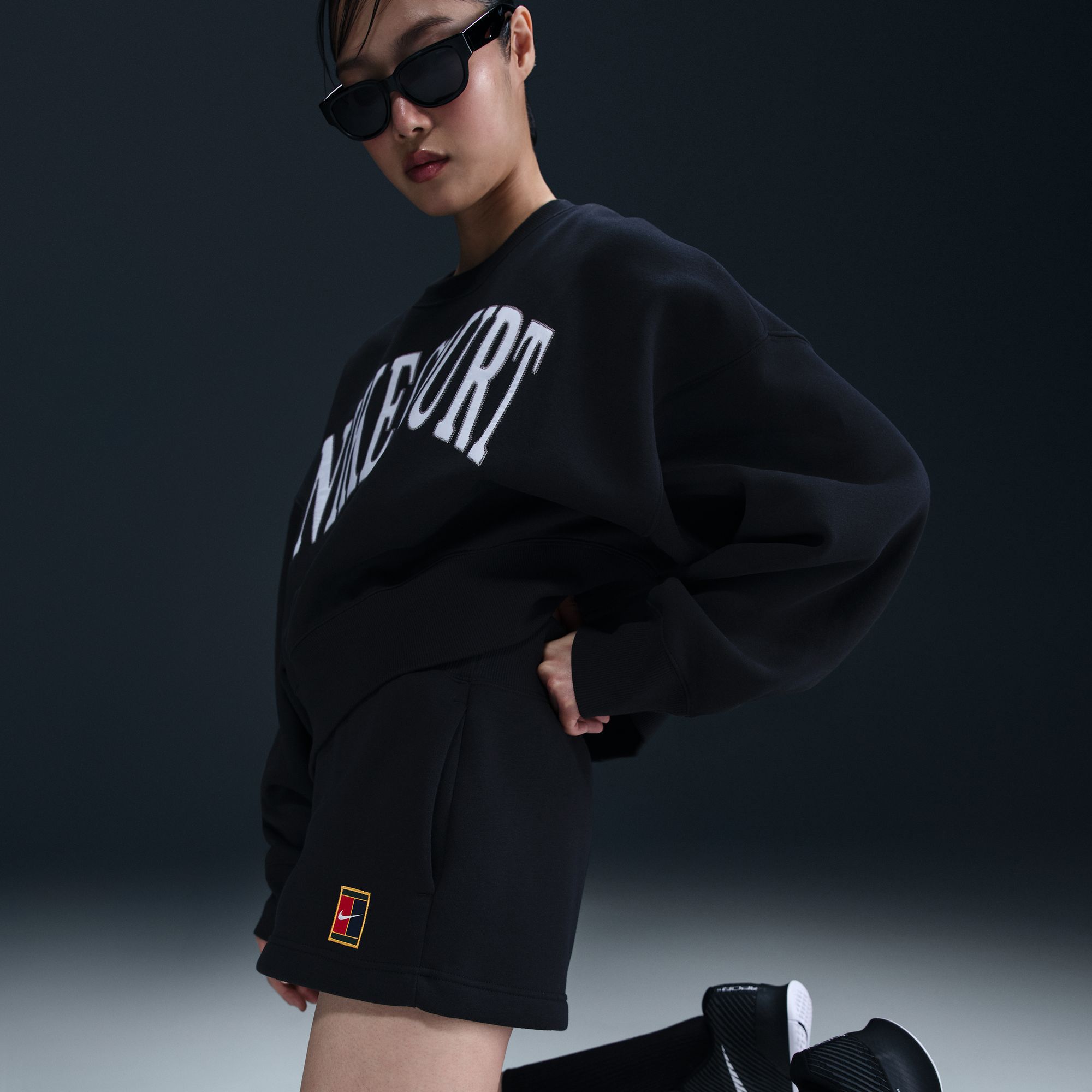 Nike Women's NikeCourt Heritage Phoenix Fleece Tennis Short product image