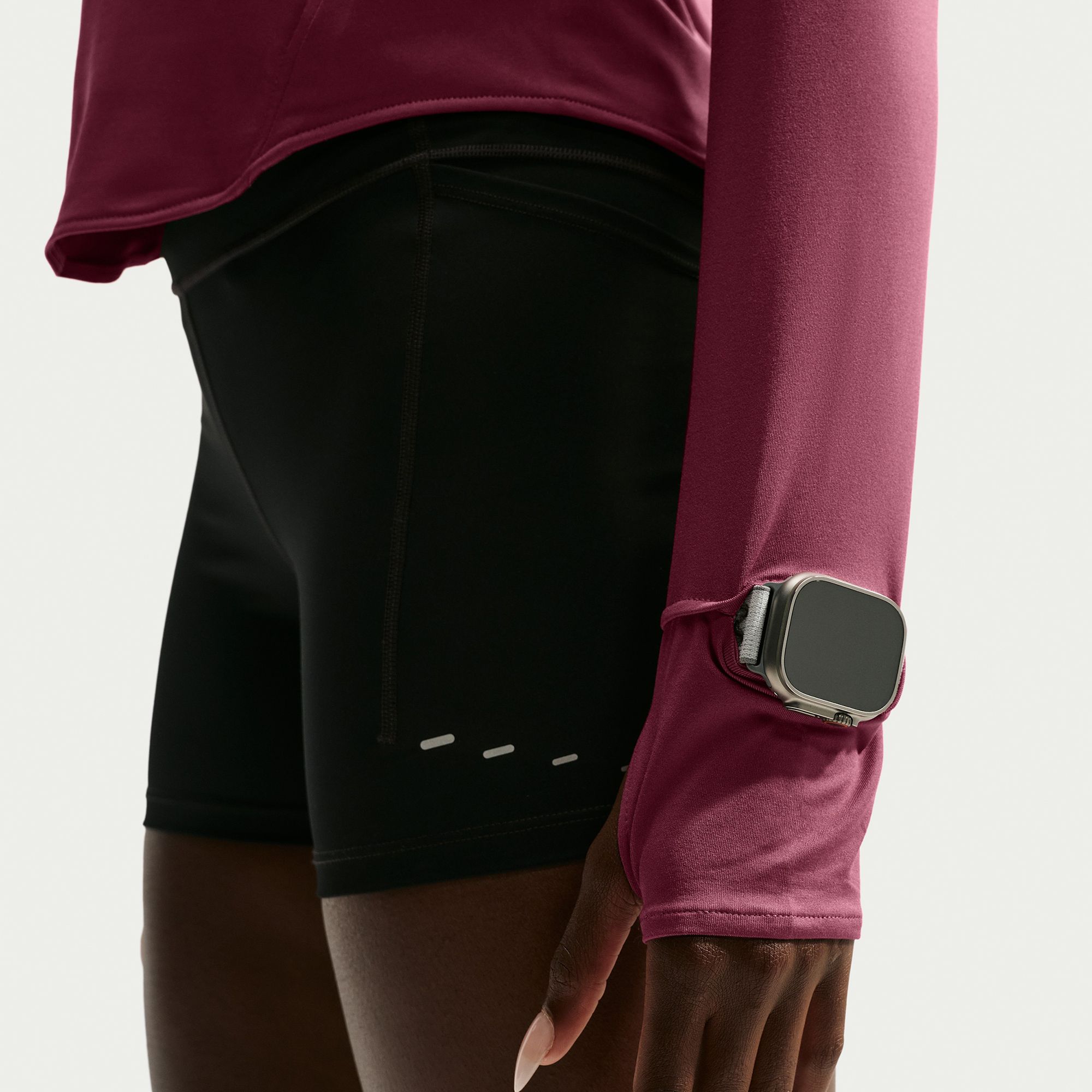 Nike Women's Swift Dri-FIT UV 1/4-Zip Running Pullover product image