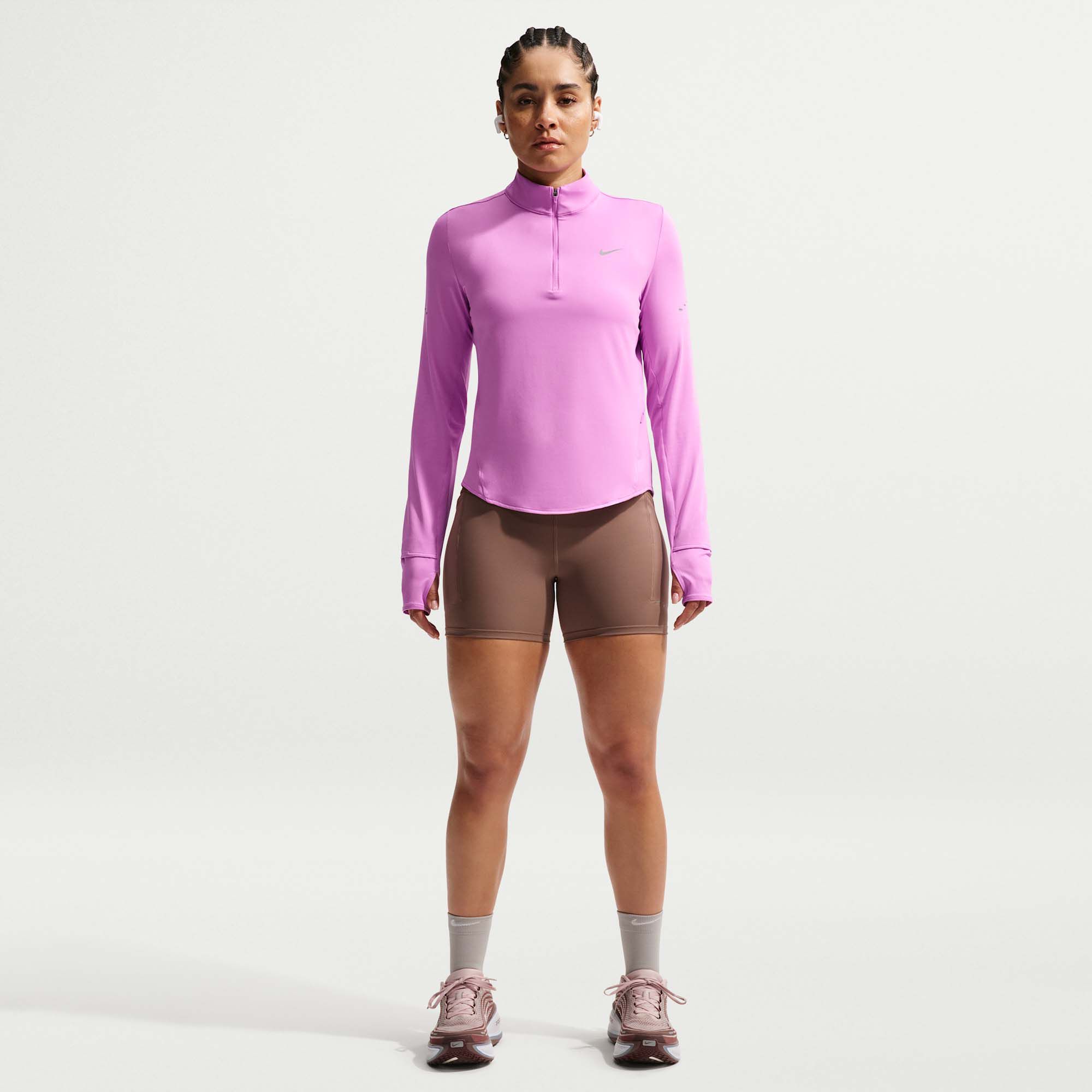Nike Women's Swift Dri-FIT UV 1/4-Zip Running Pullover product image