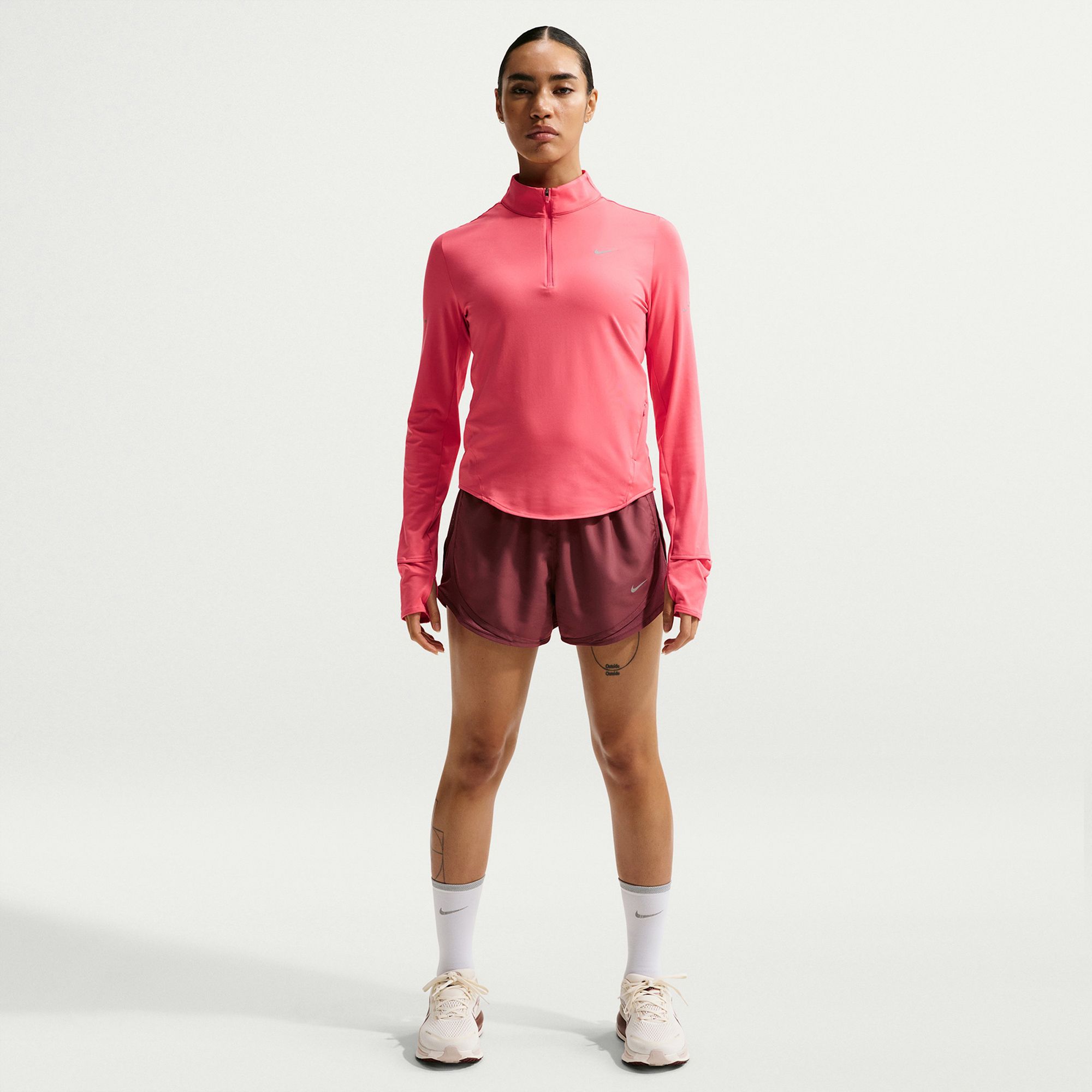 Nike Women's Swift Dri-FIT UV 1/4-Zip Running Pullover product image