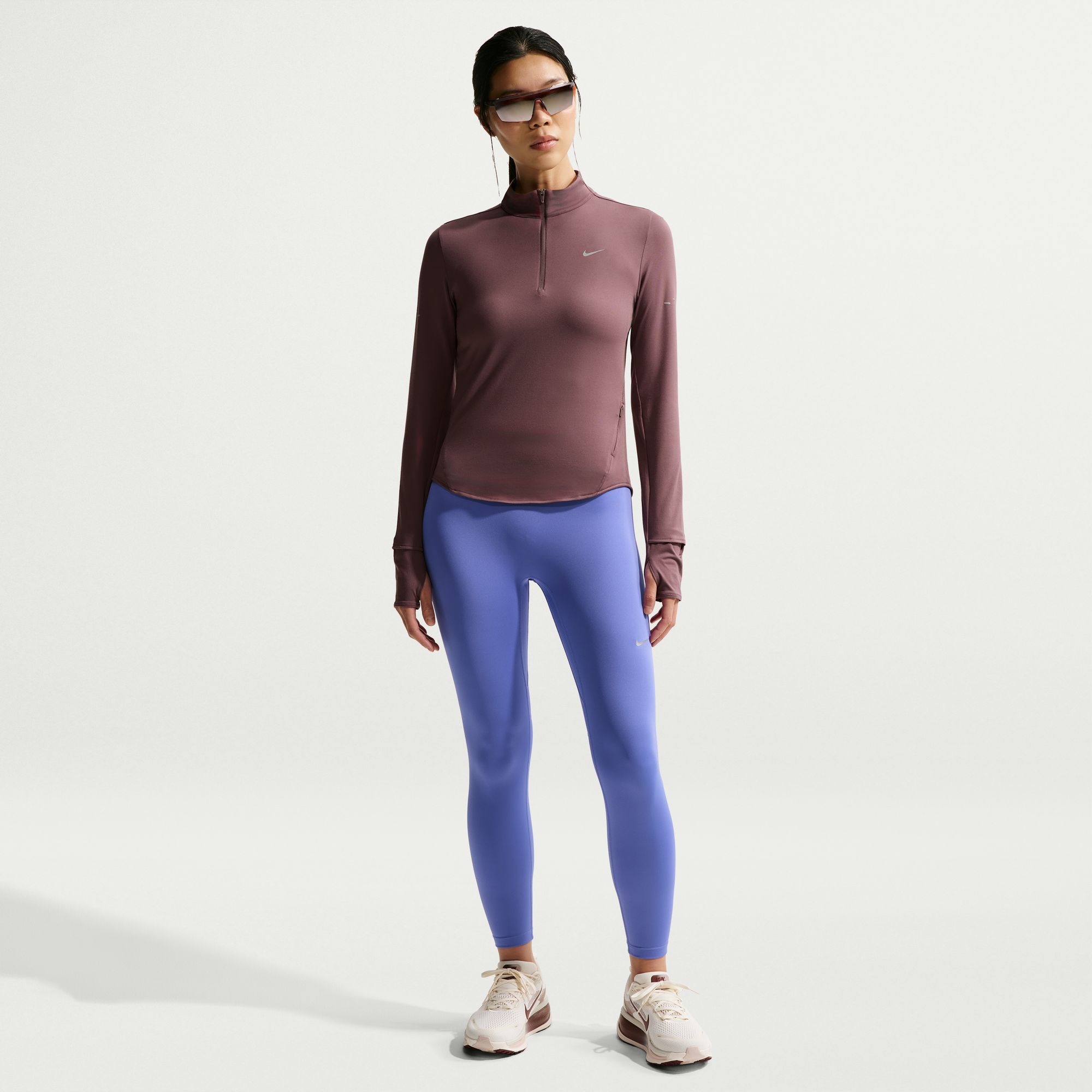 Nike Women's Swift Dri-FIT UV 1/4-Zip Running Pullover product image
