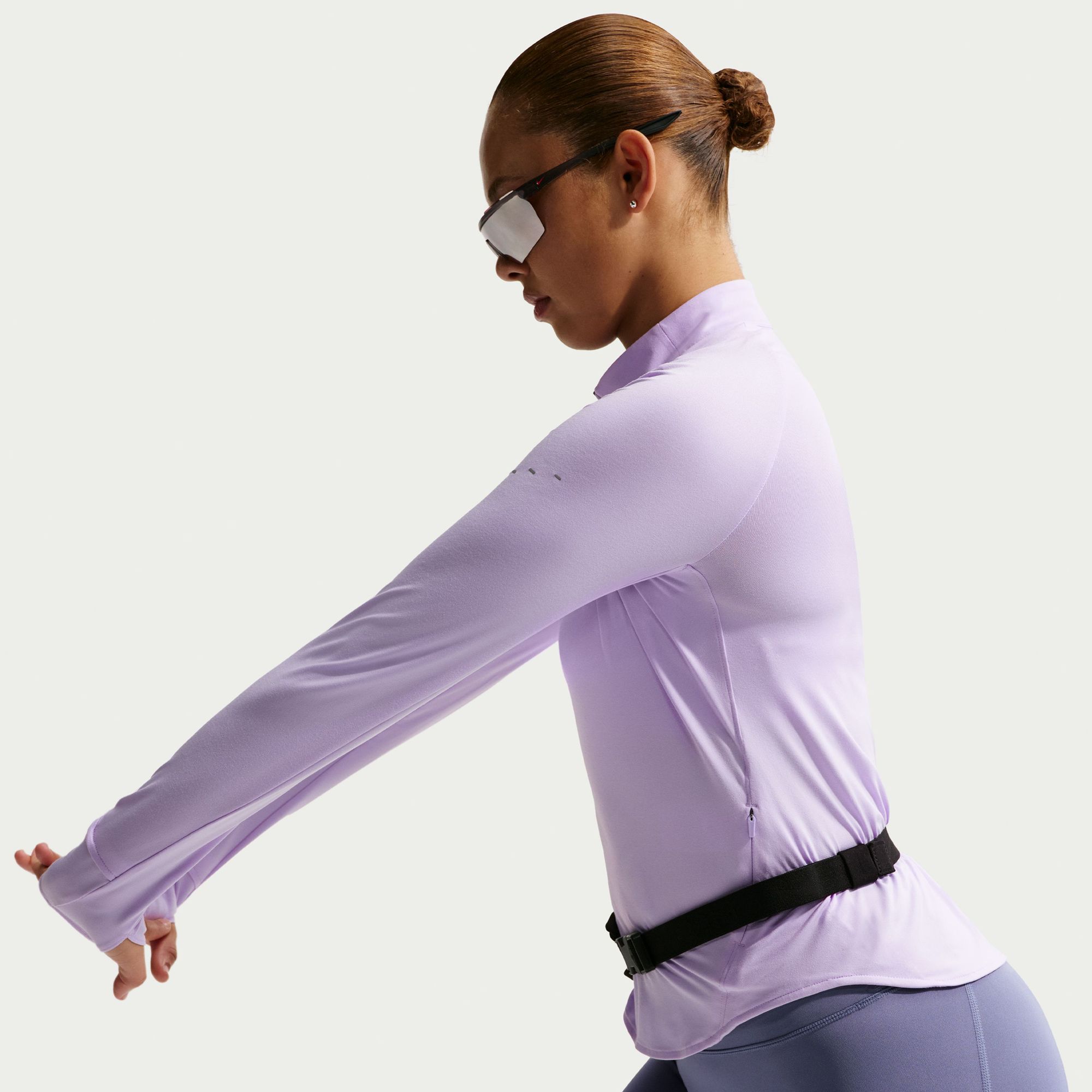 Nike Women's Swift Dri-FIT UV 1/4-Zip Running Pullover product image