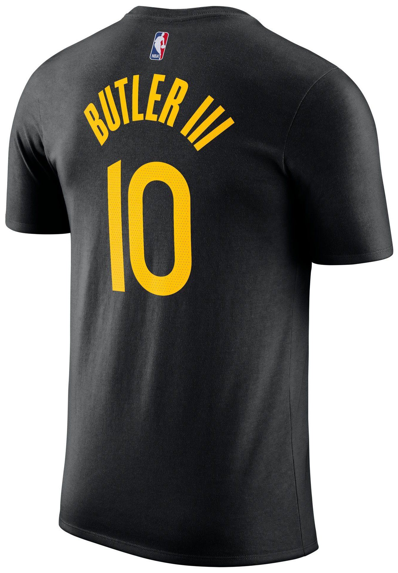 Jordan Men's Golden State Warriors Jimmy Butler #10 Black T-Shirt product image