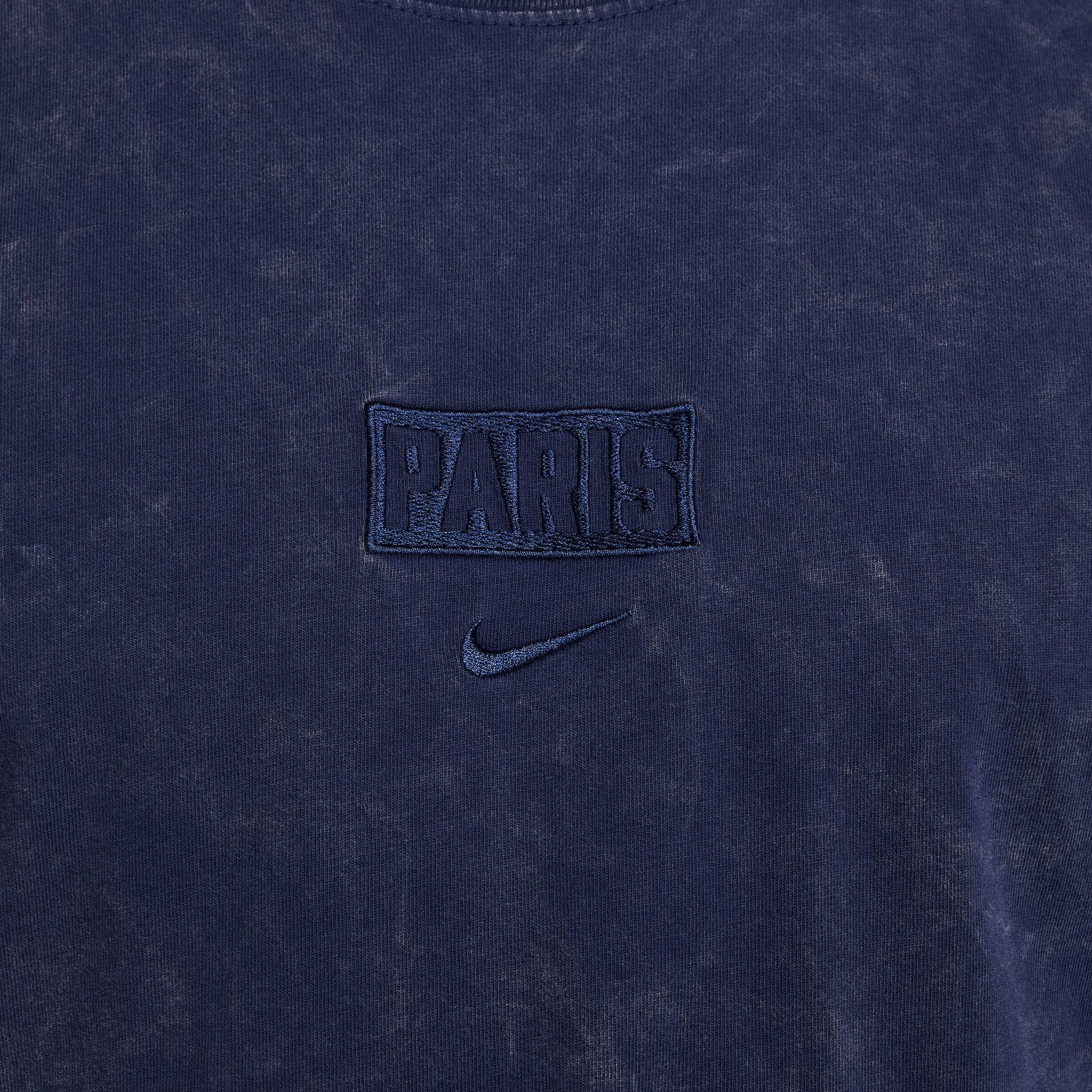 Nike Men's Paris Saint-Germain 2024 Navy Essential T-Shirt product image