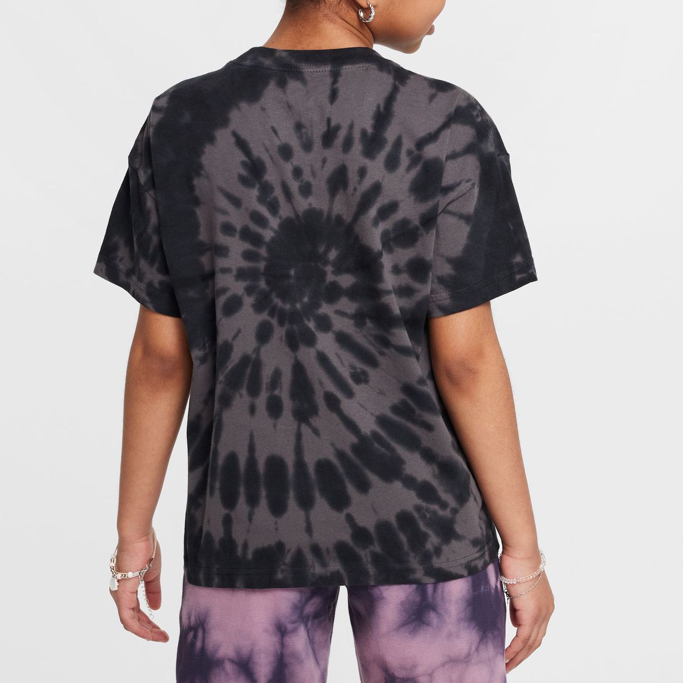 Nike Girls Sportswear Tie Dye T-Shirt product image