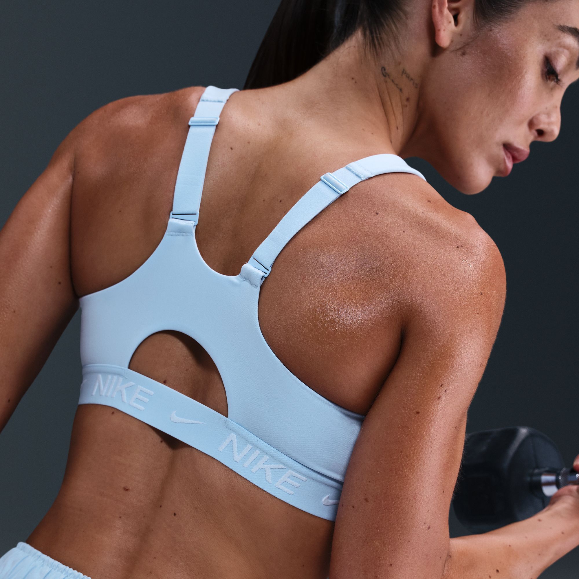 Nike Women's Indy High Support Padded Front-Zip Sports Bra product image