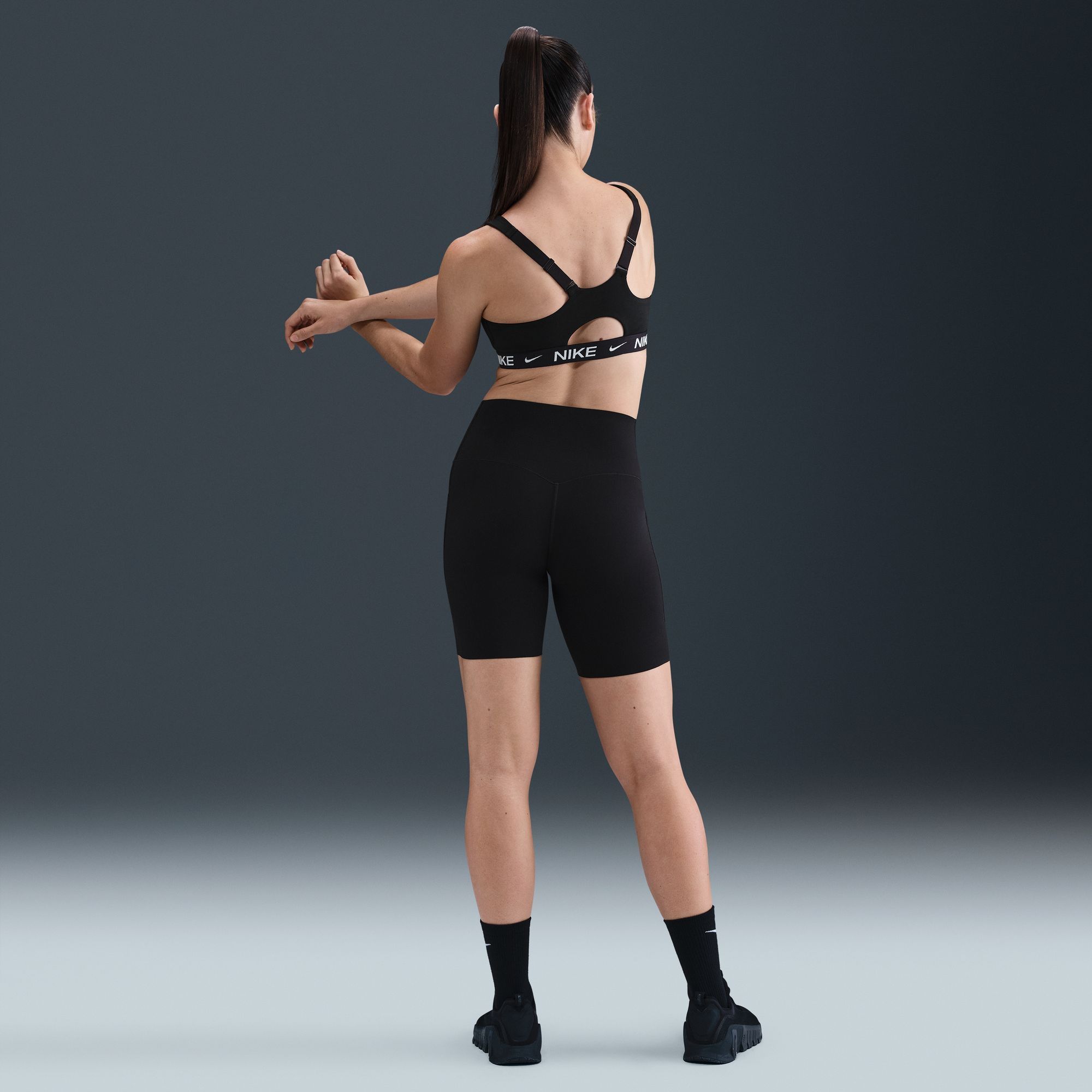 Nike Women's Indy High Support Padded Front-Zip Sports Bra product image