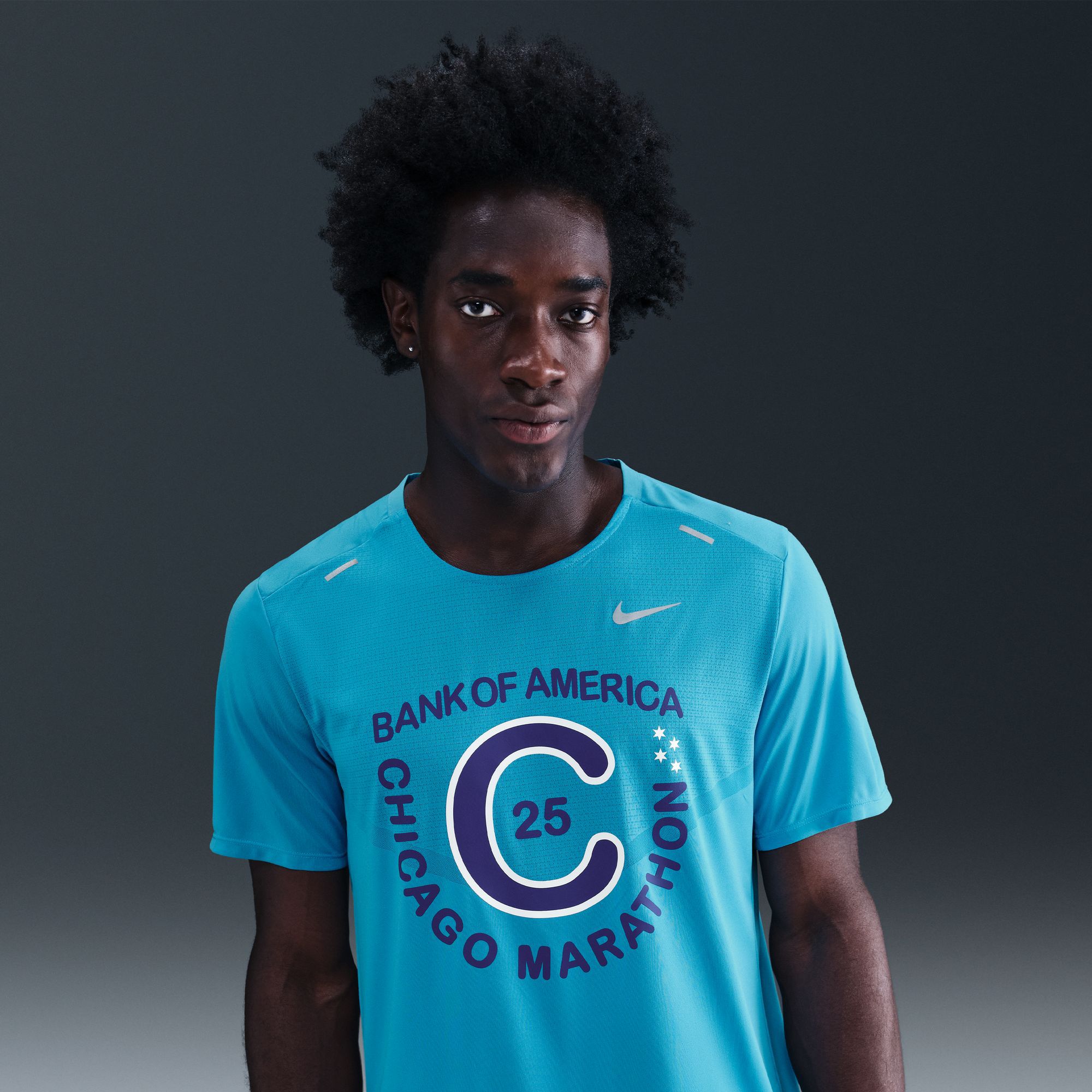 Nike Men's Dri-FIT Rise 365 2025 Chicago Marathon Graphic T-Shirt product image