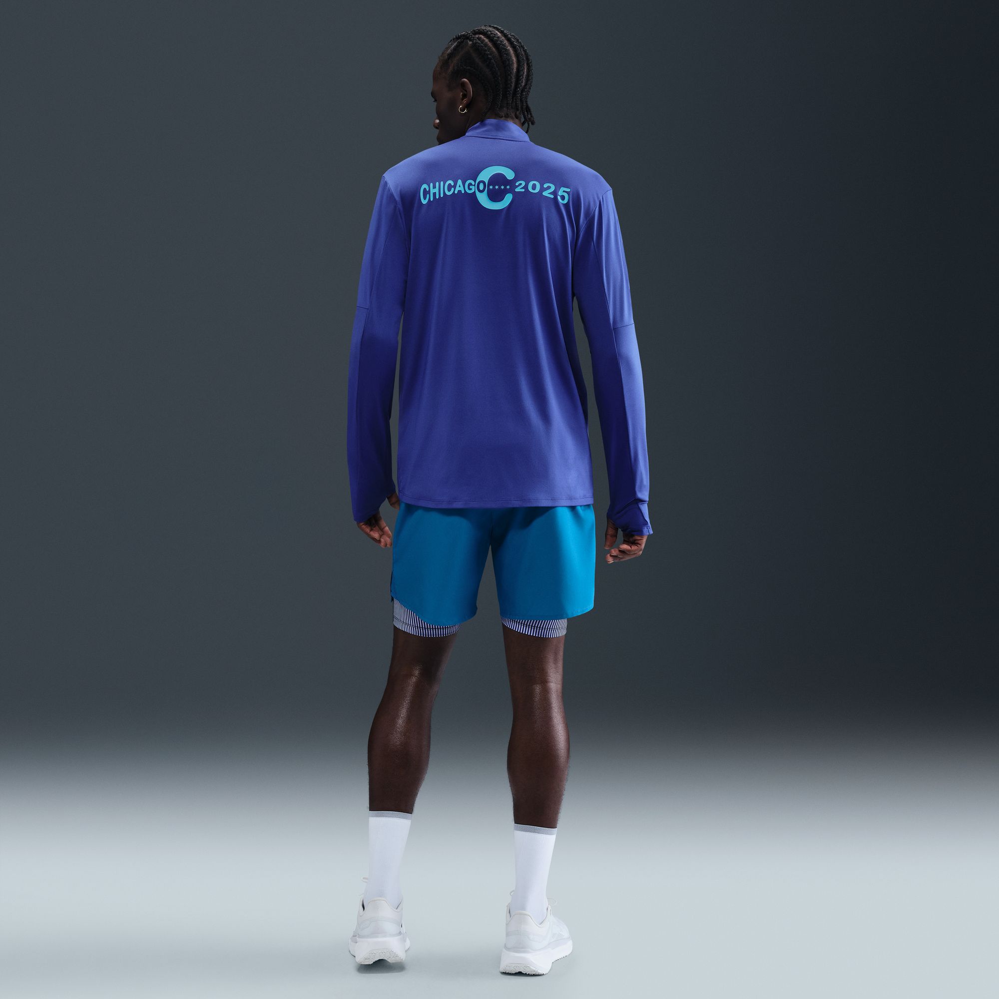Nike Men's Dri-FIT Element 2025 Chicago Marathon 1/2 Zip Shirt product image