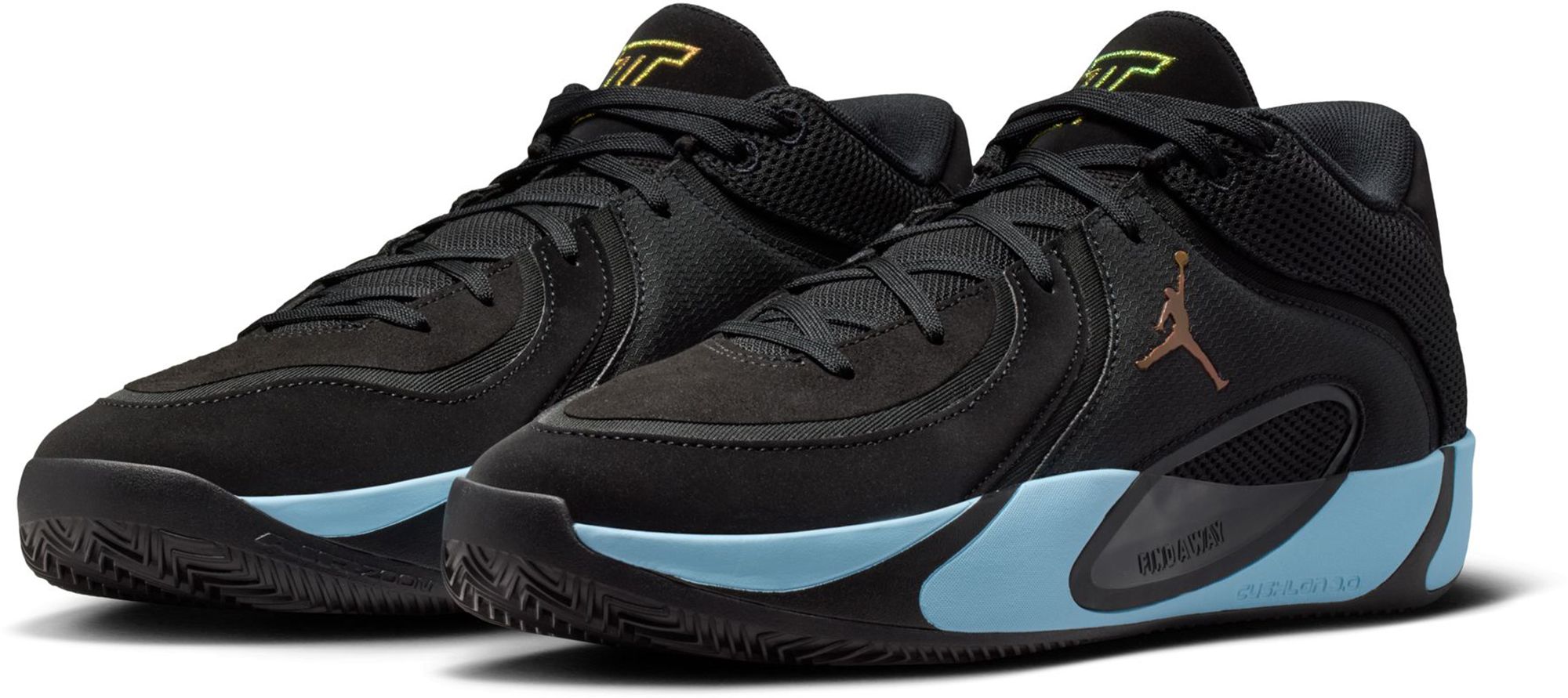 Jordan Tatum 4 'Black/Ice Blue' Basketball Shoes product image
