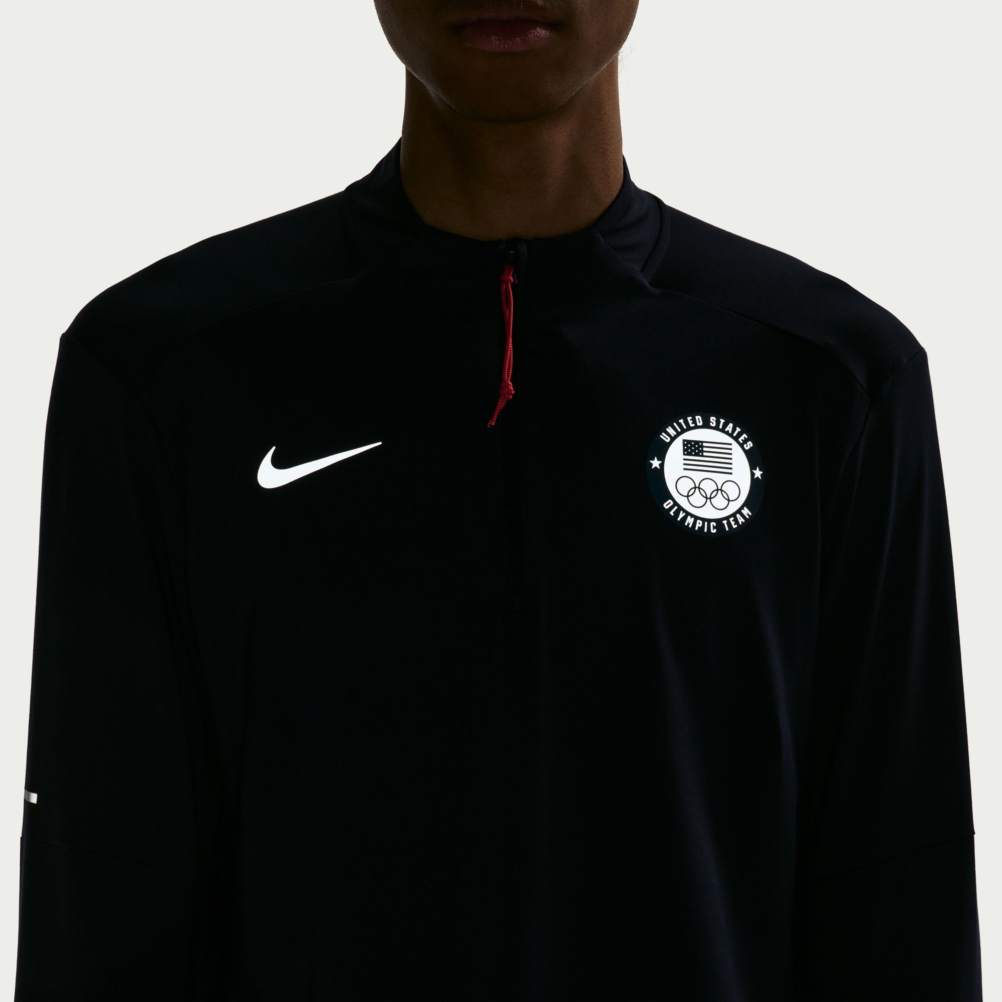 Nike Team USA Element Men's Dri-FIT 1/4 Zip Sweatshirt product image