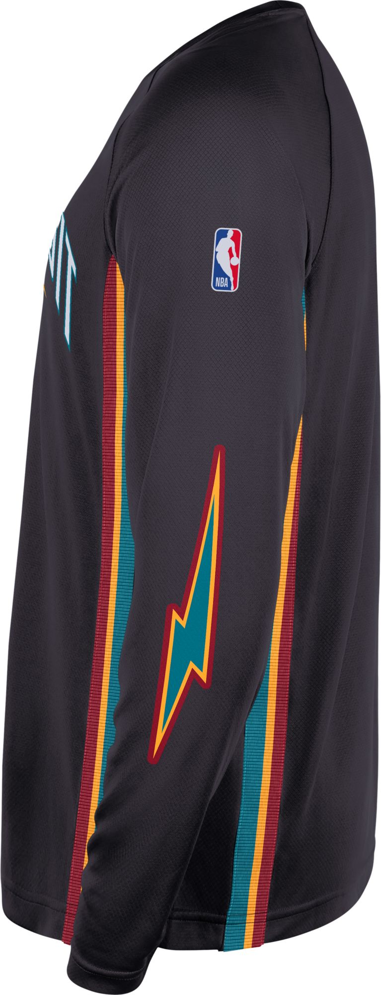 Nike Adult 2025-26 City Edition Detroit Pistons On Court Pregame Long Sleeve Shirt product image