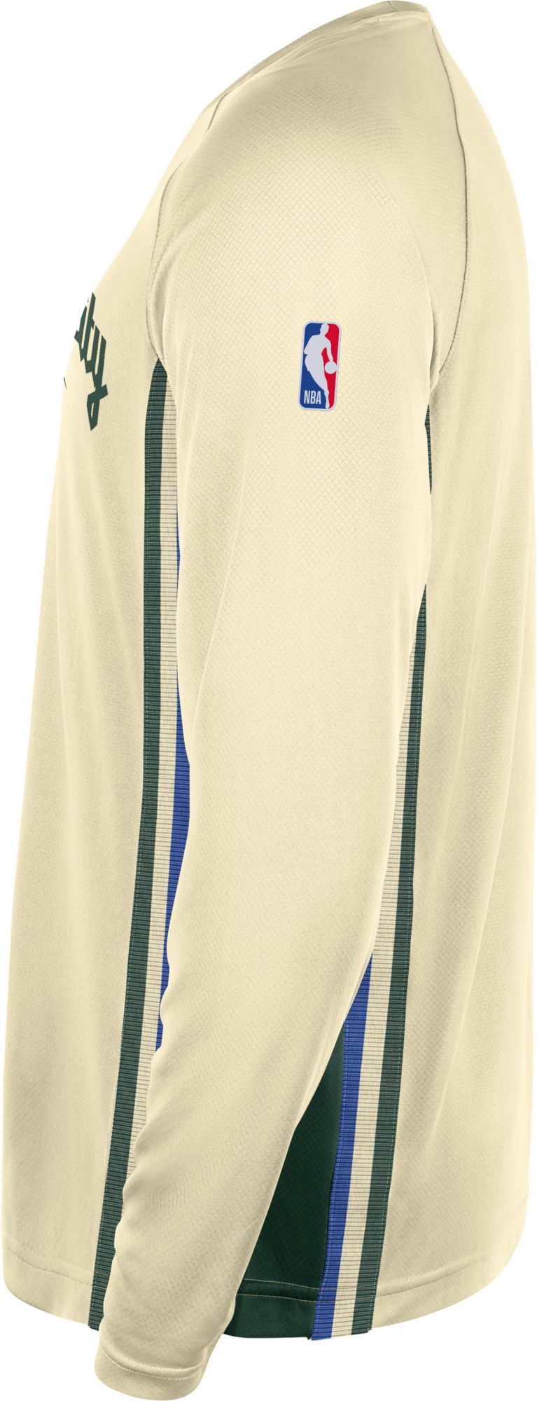 Nike Adult 2025-26 City Edition Milwaukee Bucks On Court Pregame Long Sleeve Shirt product image
