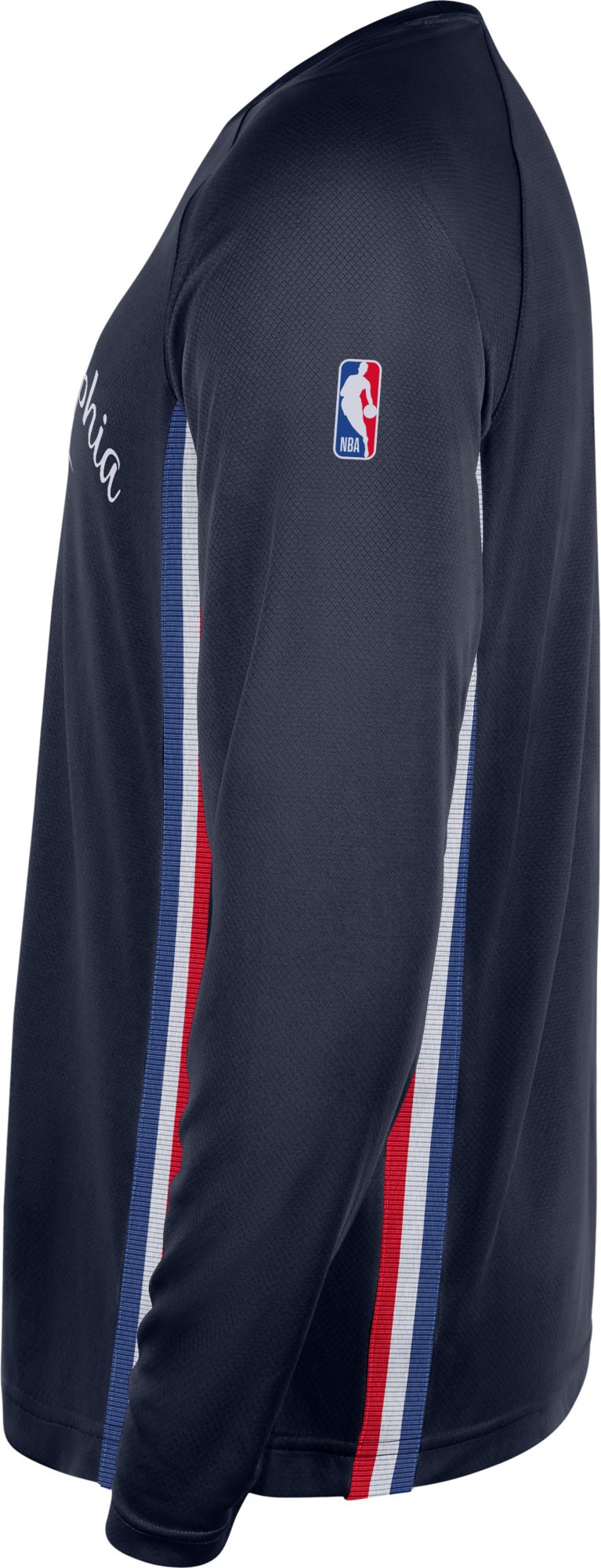 Nike Adult 2025-26 City Edition Philadelphia 76ers On Court Pregame Long Sleeve Shirt product image