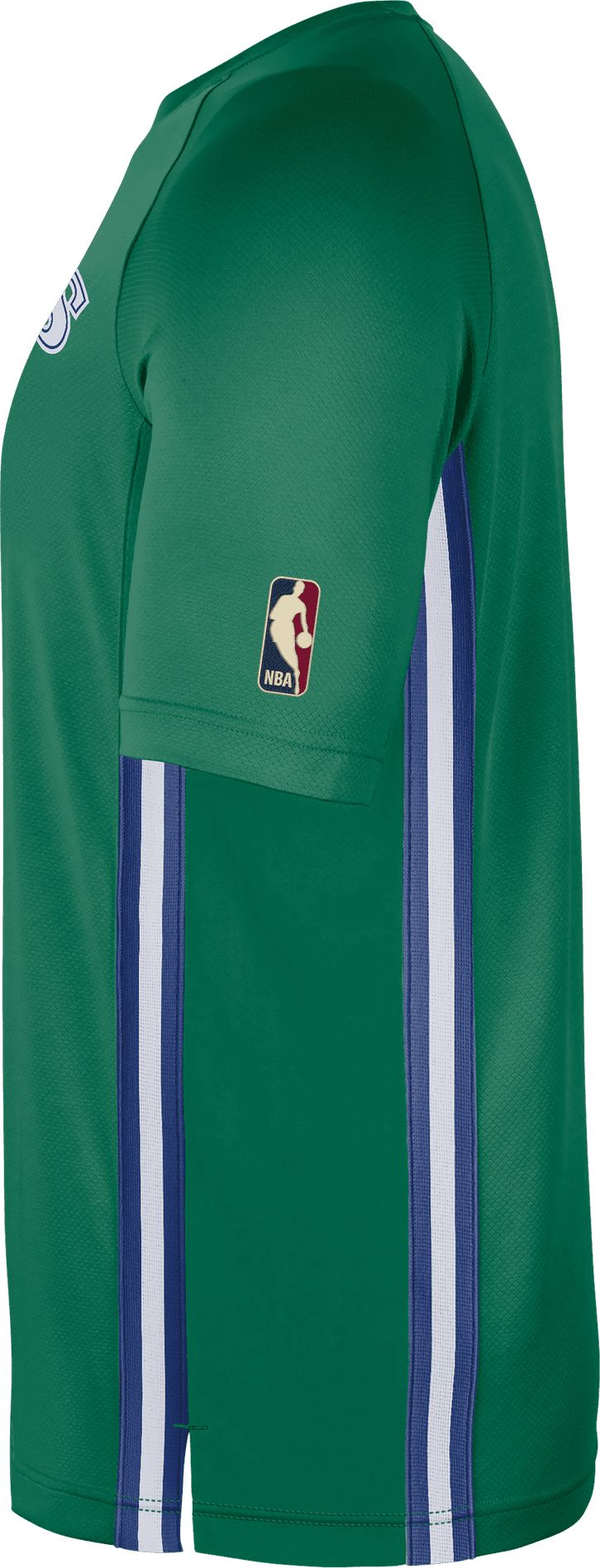Nike Adult Dallas Mavericks Hardwood Classics Green Pregame T-Shirt product image