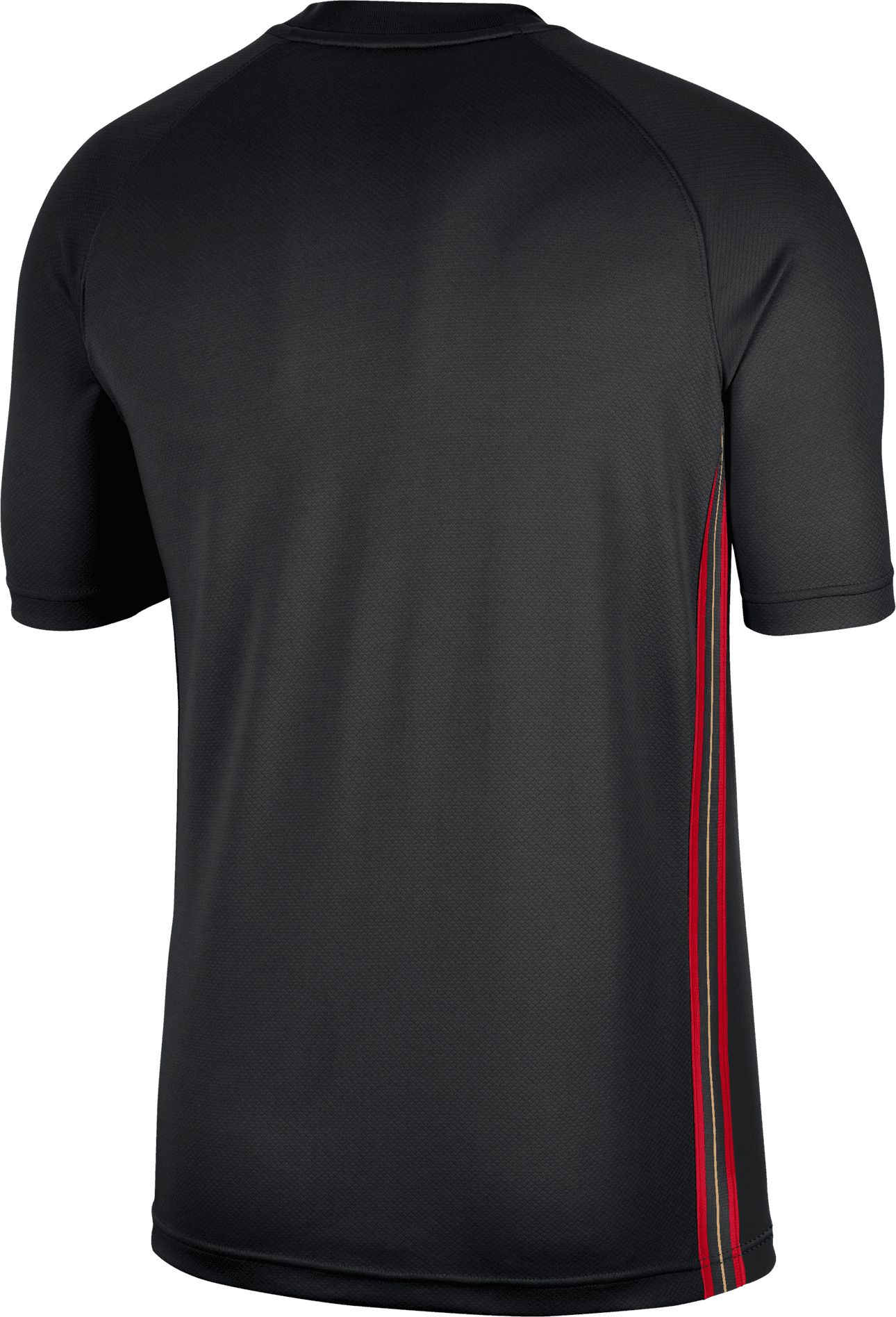 Nike Adult Philadelphia 76ers Black Hardwood Classics Pregame T-Shirt product image