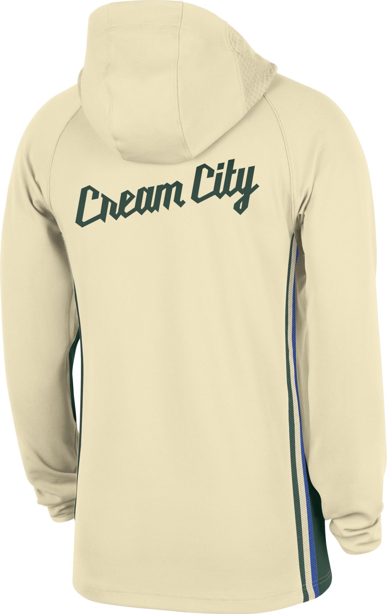 Nike Adult 2025-26 City Edition Milwaukee Bucks On Court Zone Warm-Up Hoodie product image