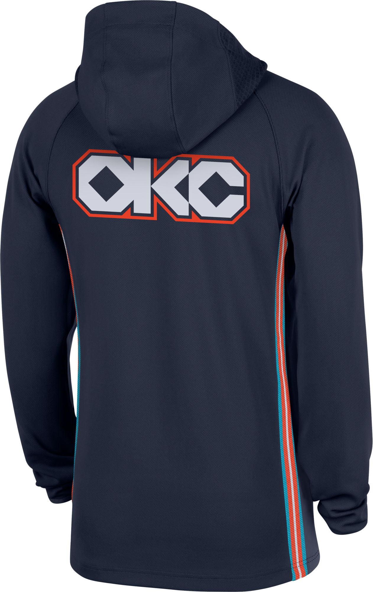 Nike Adult 2025-26 City Edition Oklahoma City Thunder On Court Zone Warm-Up Hoodie product image