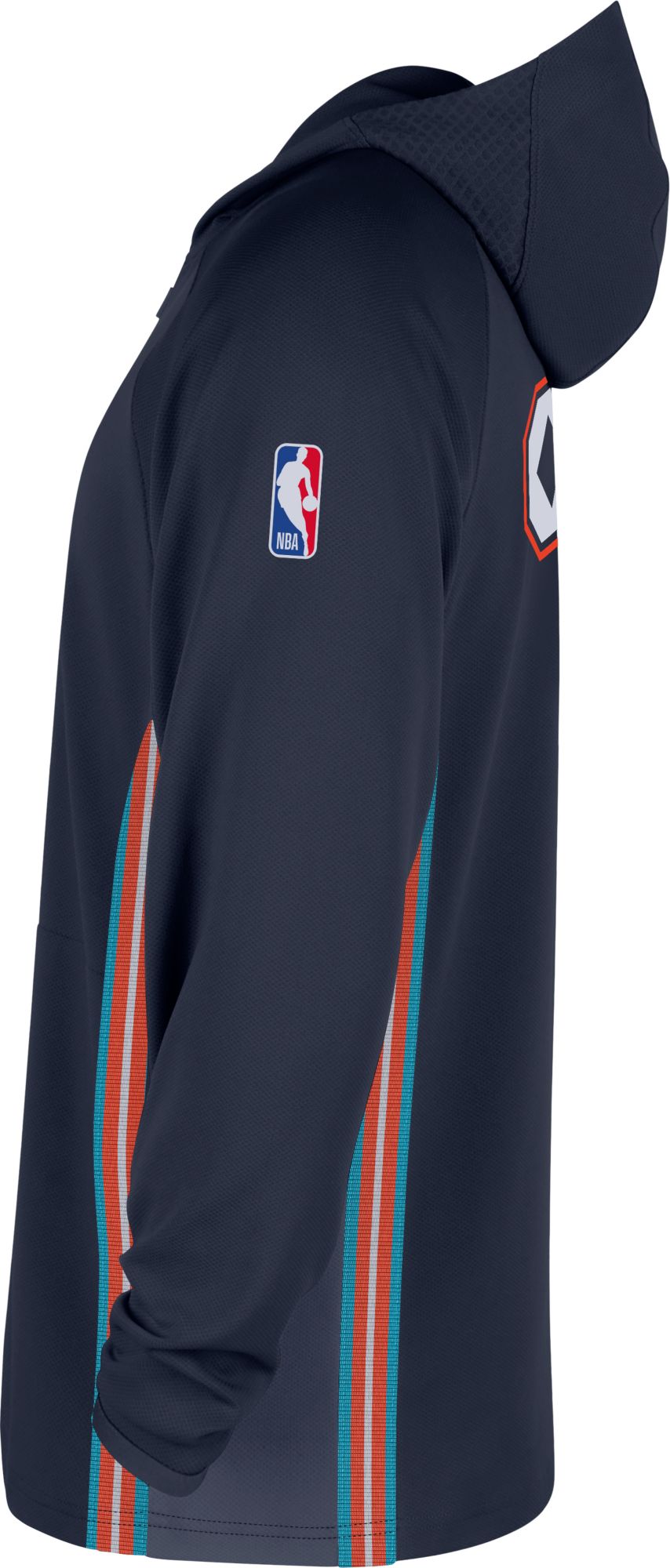 Nike Adult 2025-26 City Edition Oklahoma City Thunder On Court Zone Warm-Up Hoodie product image
