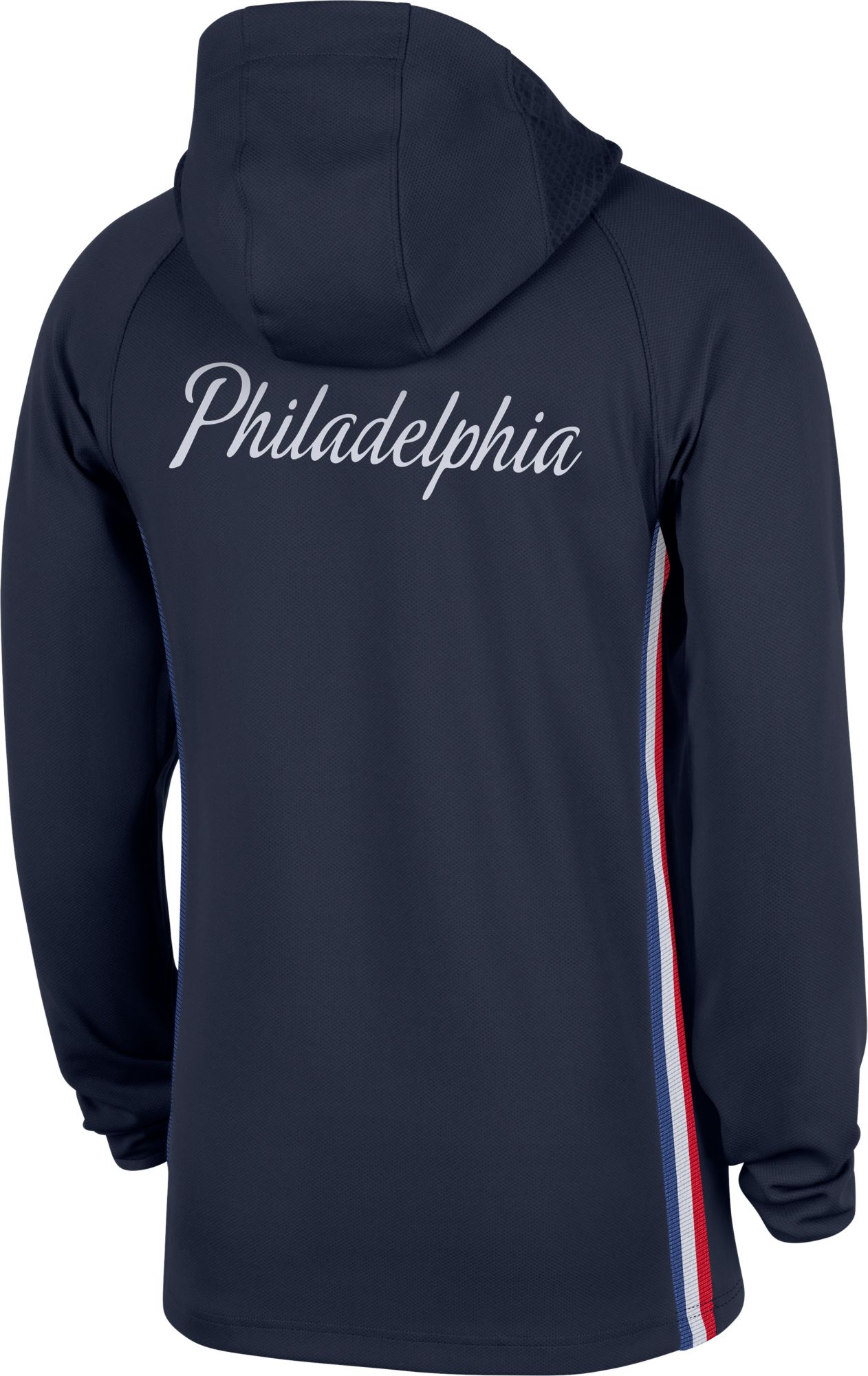 Nike Adult 2025-26 City Edition Philadelphia 76ers On Court Zone Warm-Up Hoodie product image
