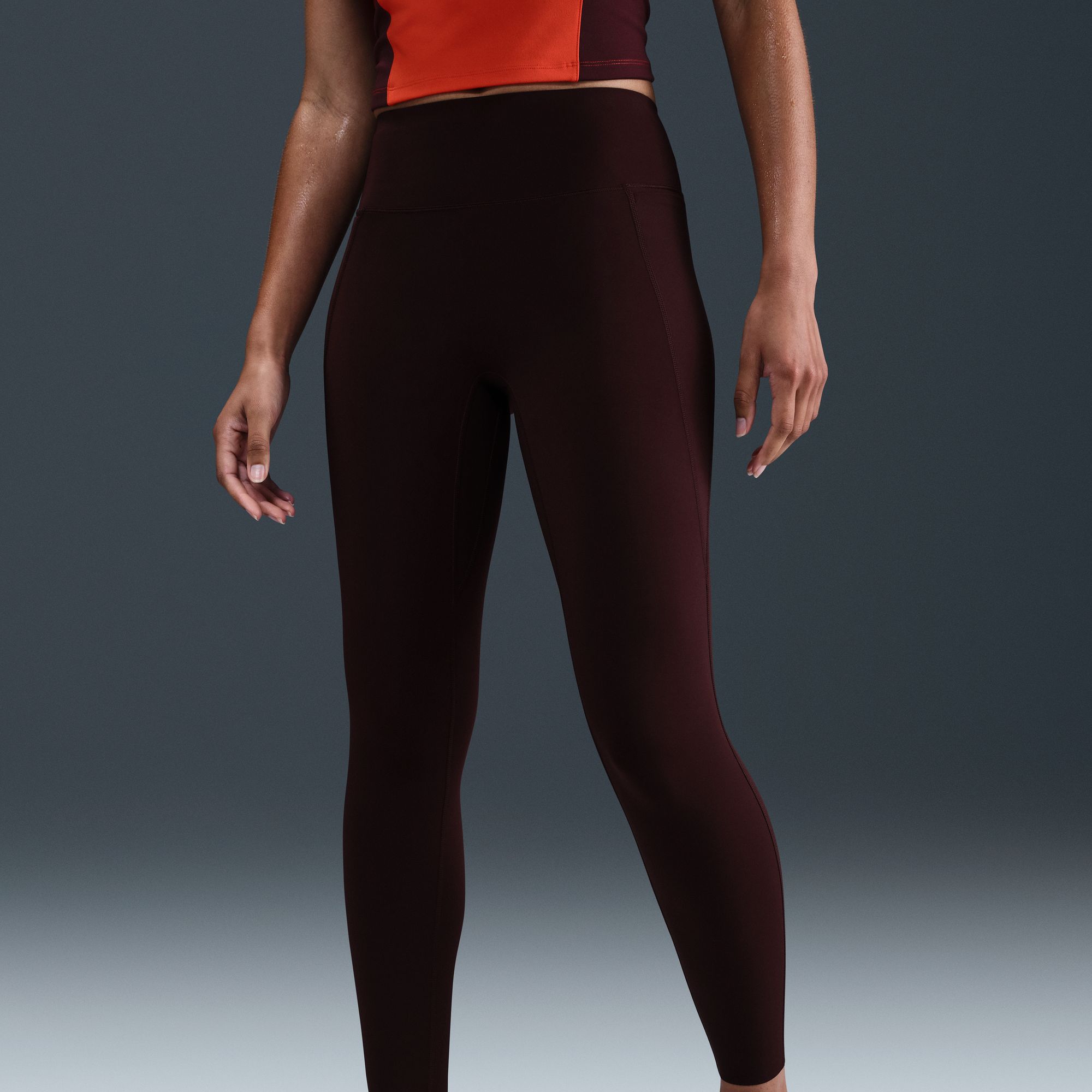 Nike Women's Universa Medium-Support High-Waisted 7/8 Leggings product image