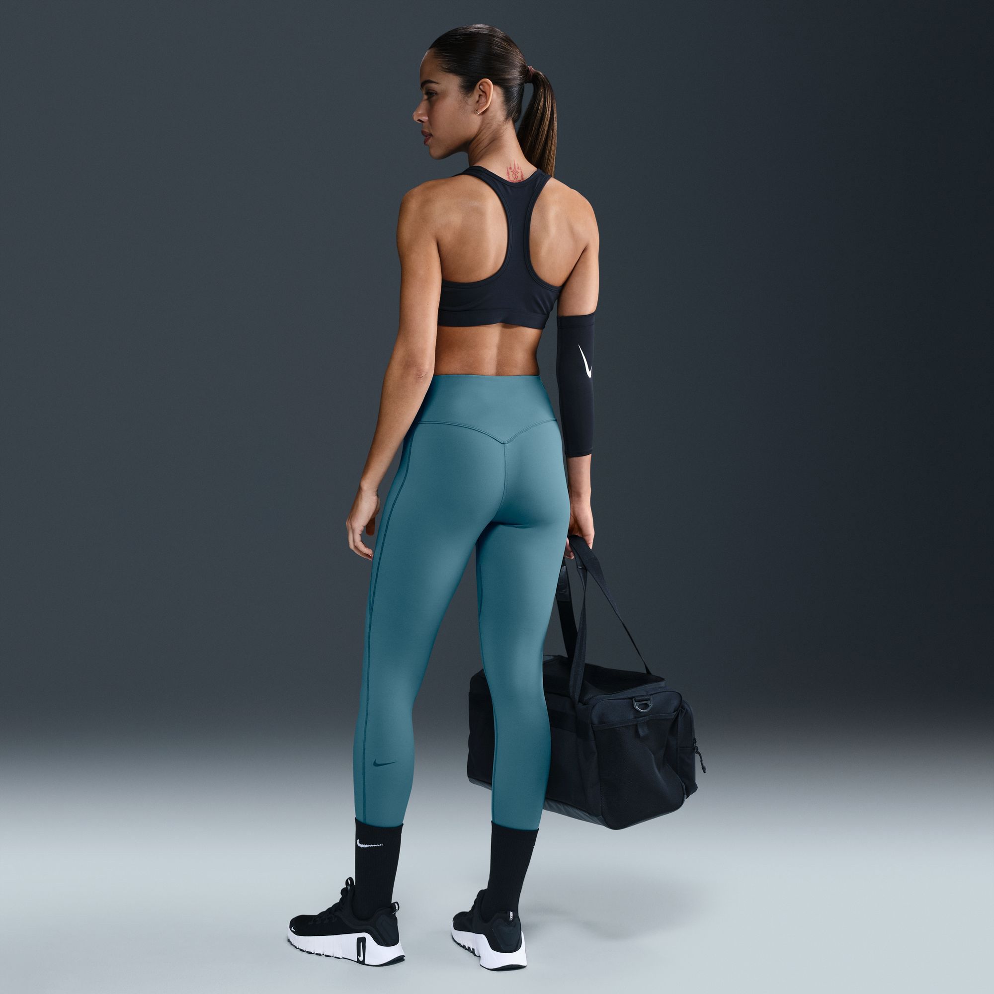 Nike Women's Universa Medium-Support High-Waisted 7/8 Leggings product image