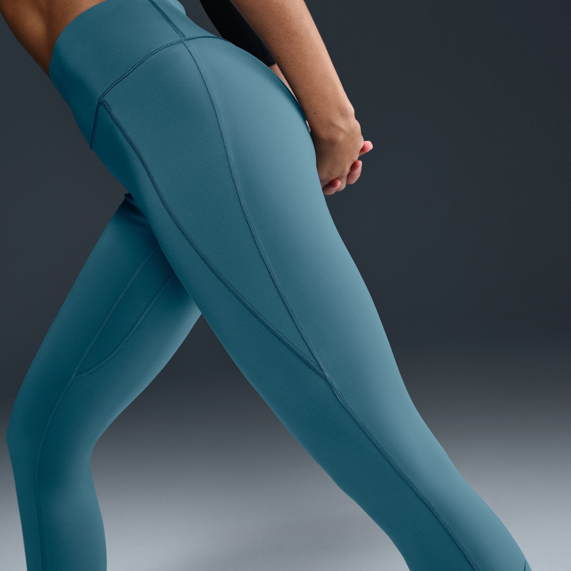 Nike Women's Universa Medium-Support High-Waisted 7/8 Leggings product image
