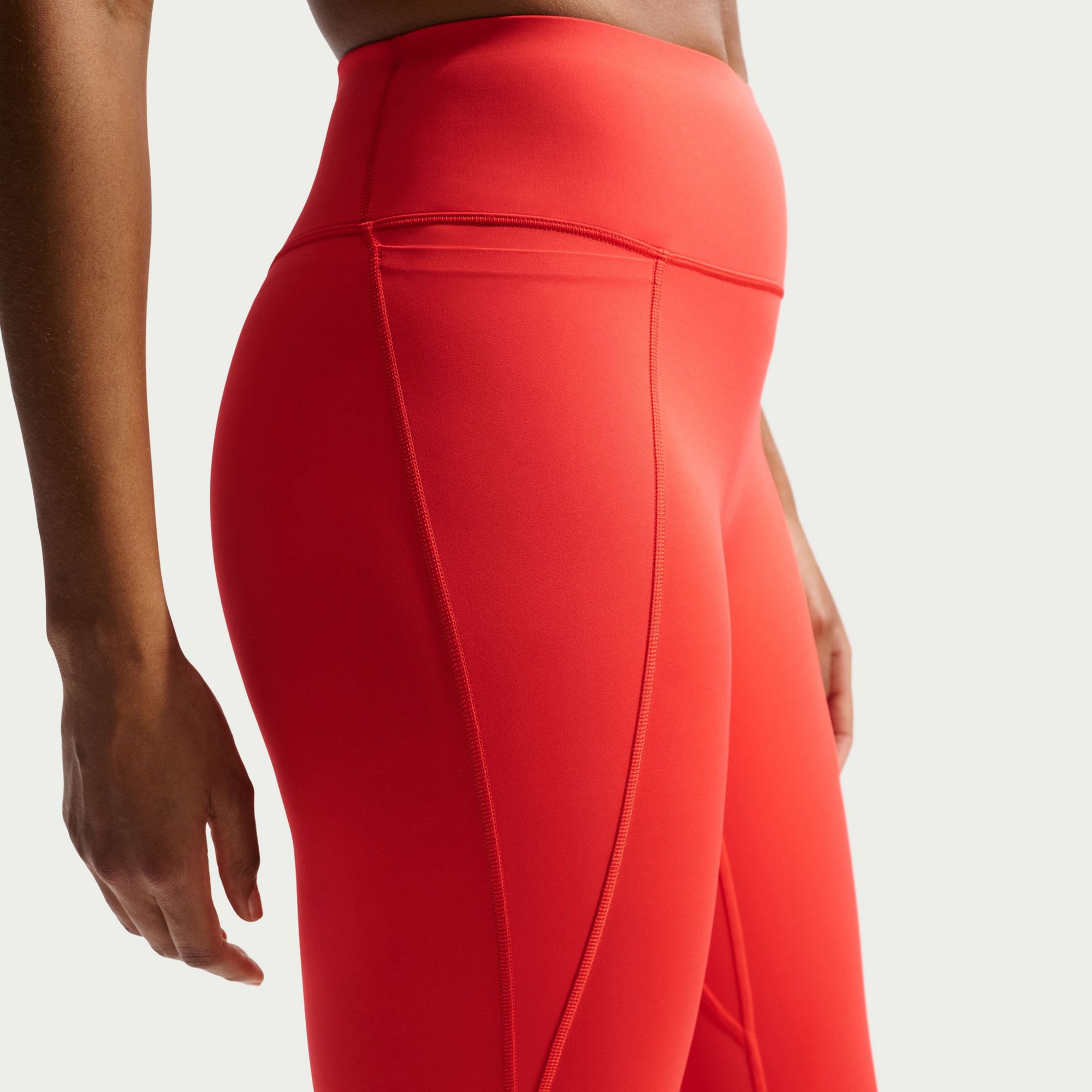 Nike Universa Women's High-Waisted 7/8 Leggings with No Front Seam product image