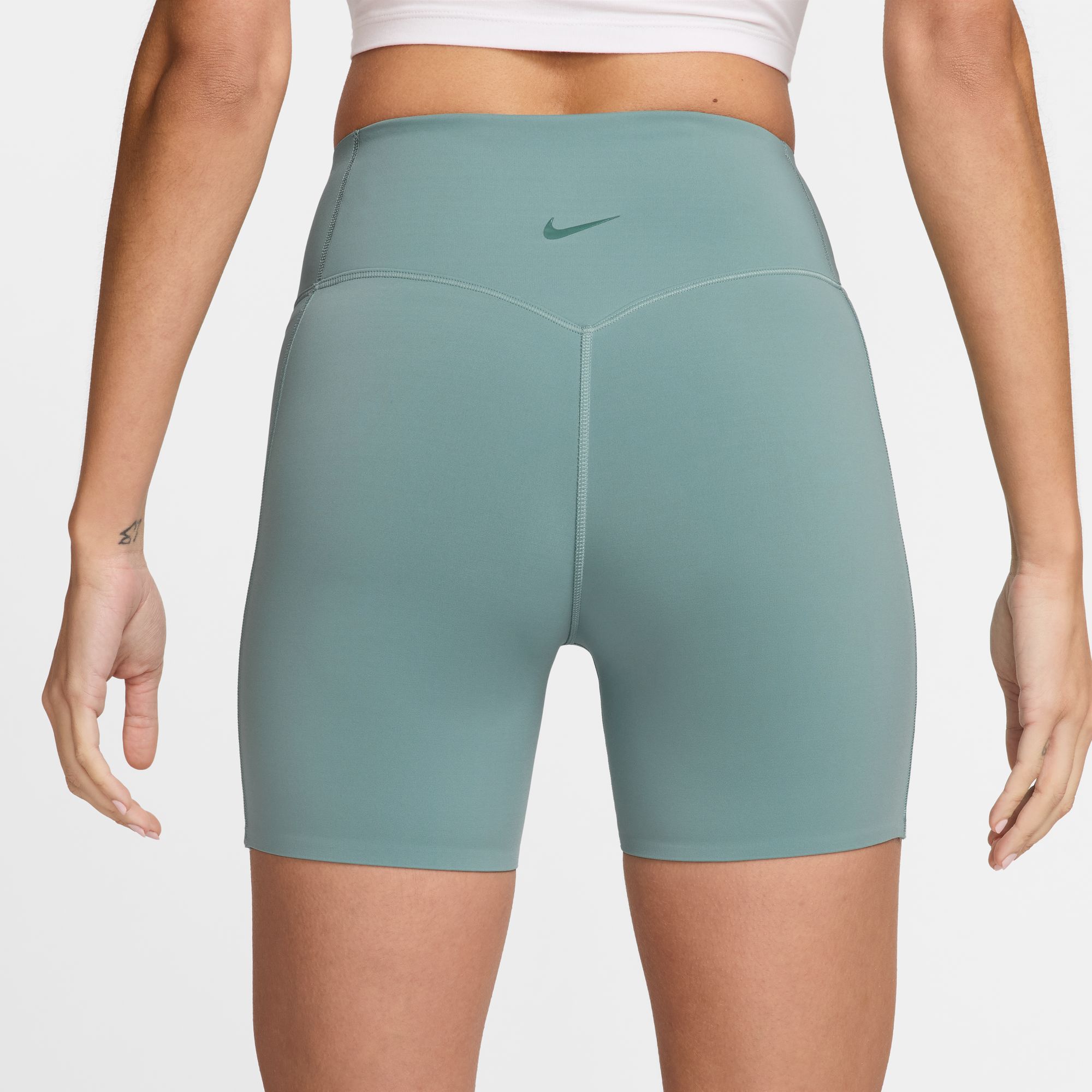 Nike Women's Universa Medium-Support High-Waisted 5" Biker Shorts product image