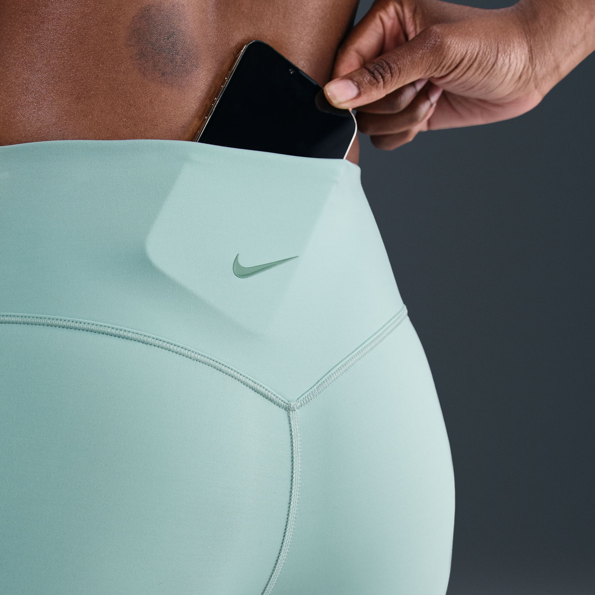 Nike Women's Universa Medium-Support High-Waisted 5" Biker Shorts product image