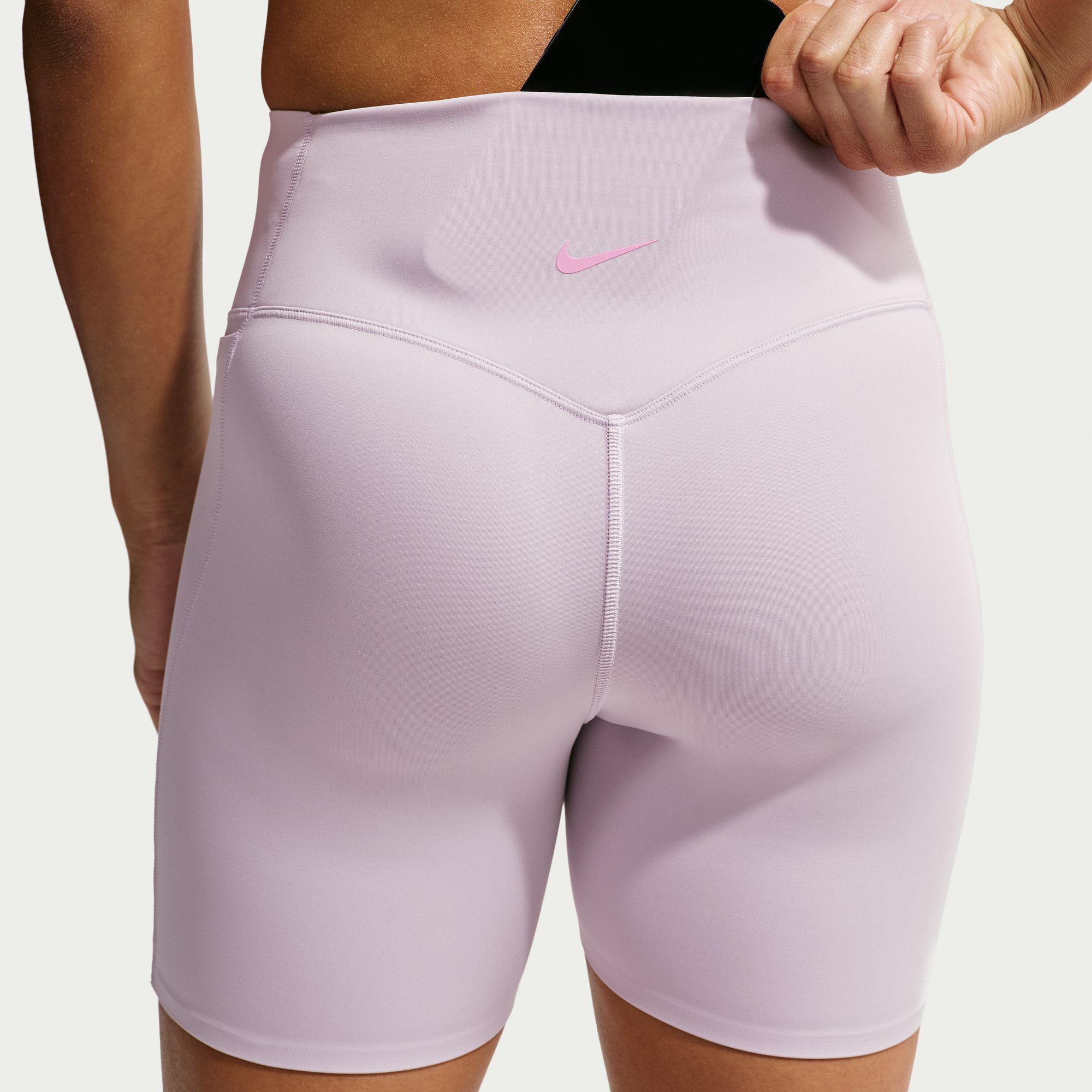 Nike Women's Universa Medium-Support High-Waisted 5" Biker Shorts product image
