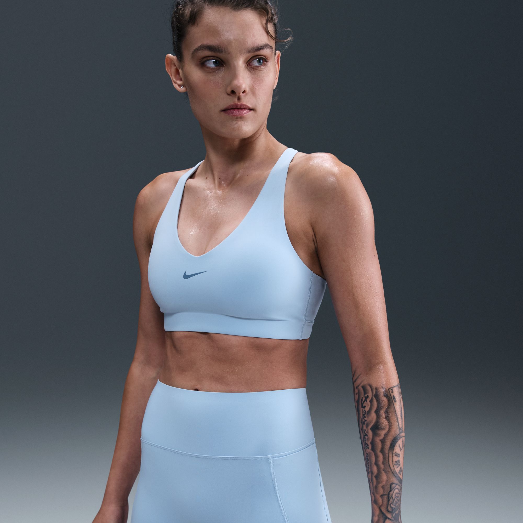 Nike Women's Universa Medium-Support High-Waisted 5" Biker Shorts product image
