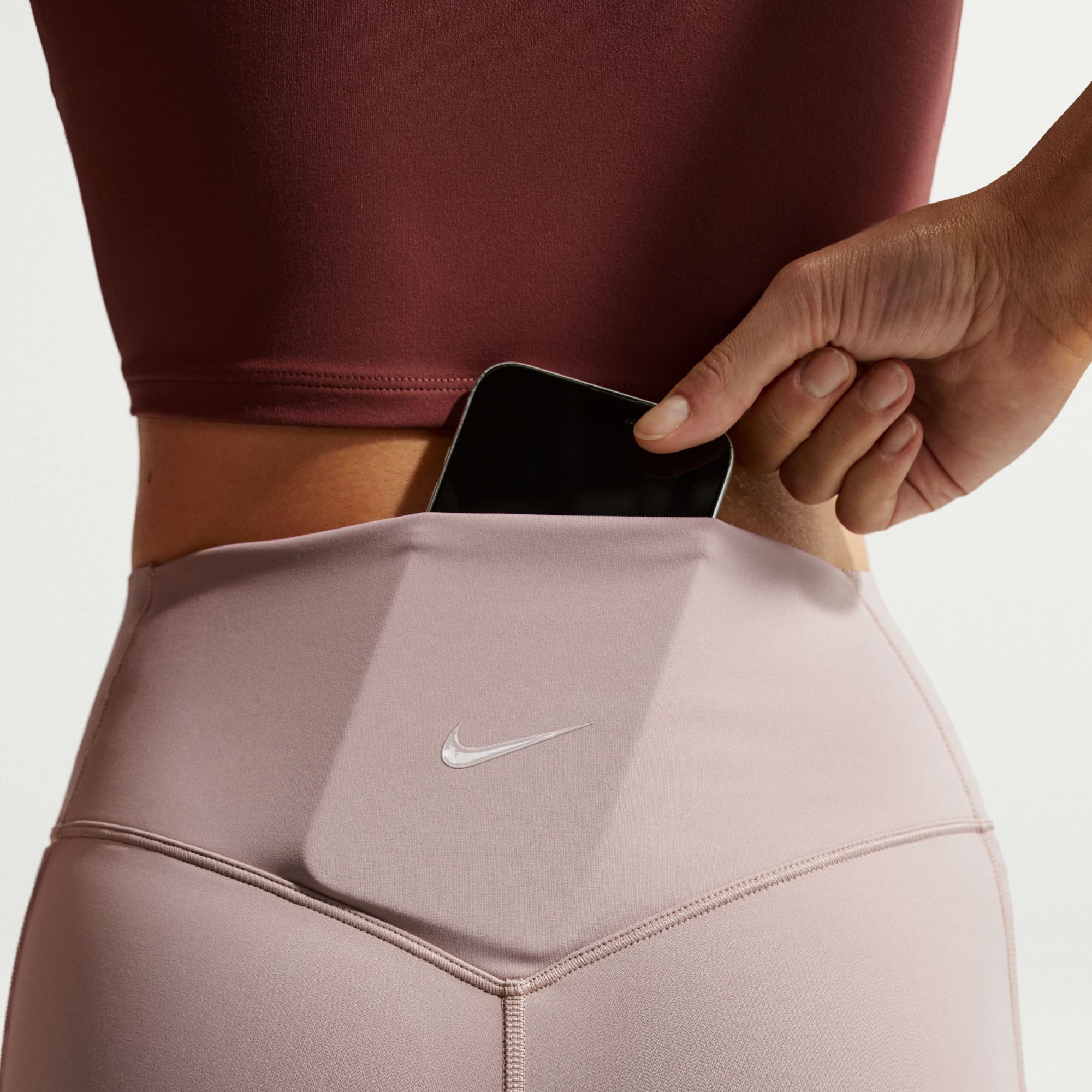 Nike Women's Universa Medium-Support High-Waisted 5" Biker Shorts product image