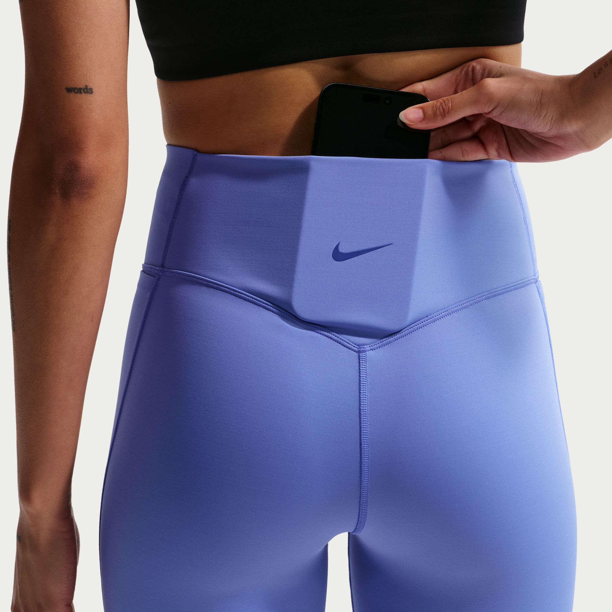 Nike Women's Universa Medium-Support High-Waisted 5" Biker Shorts product image