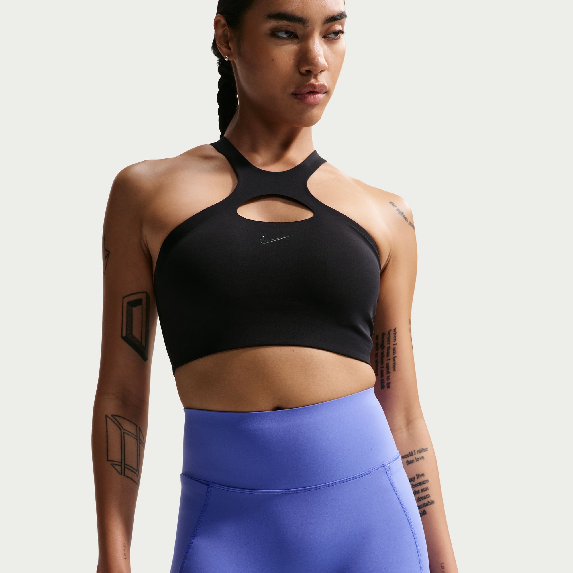 Nike Women's Universa Medium-Support High-Waisted 5" Biker Shorts product image