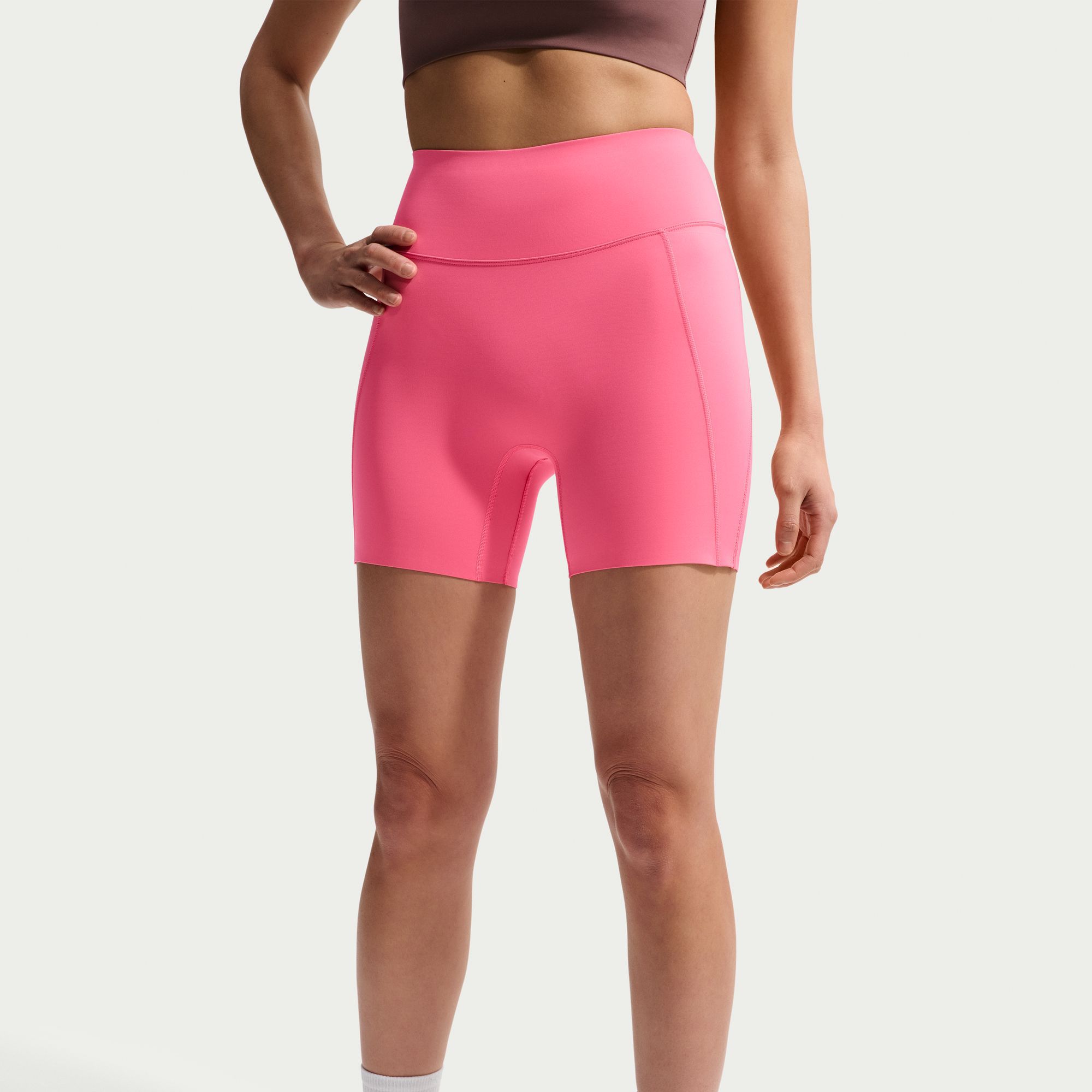 Nike Women's Universa Medium-Support High-Waisted 5" Biker Shorts product image